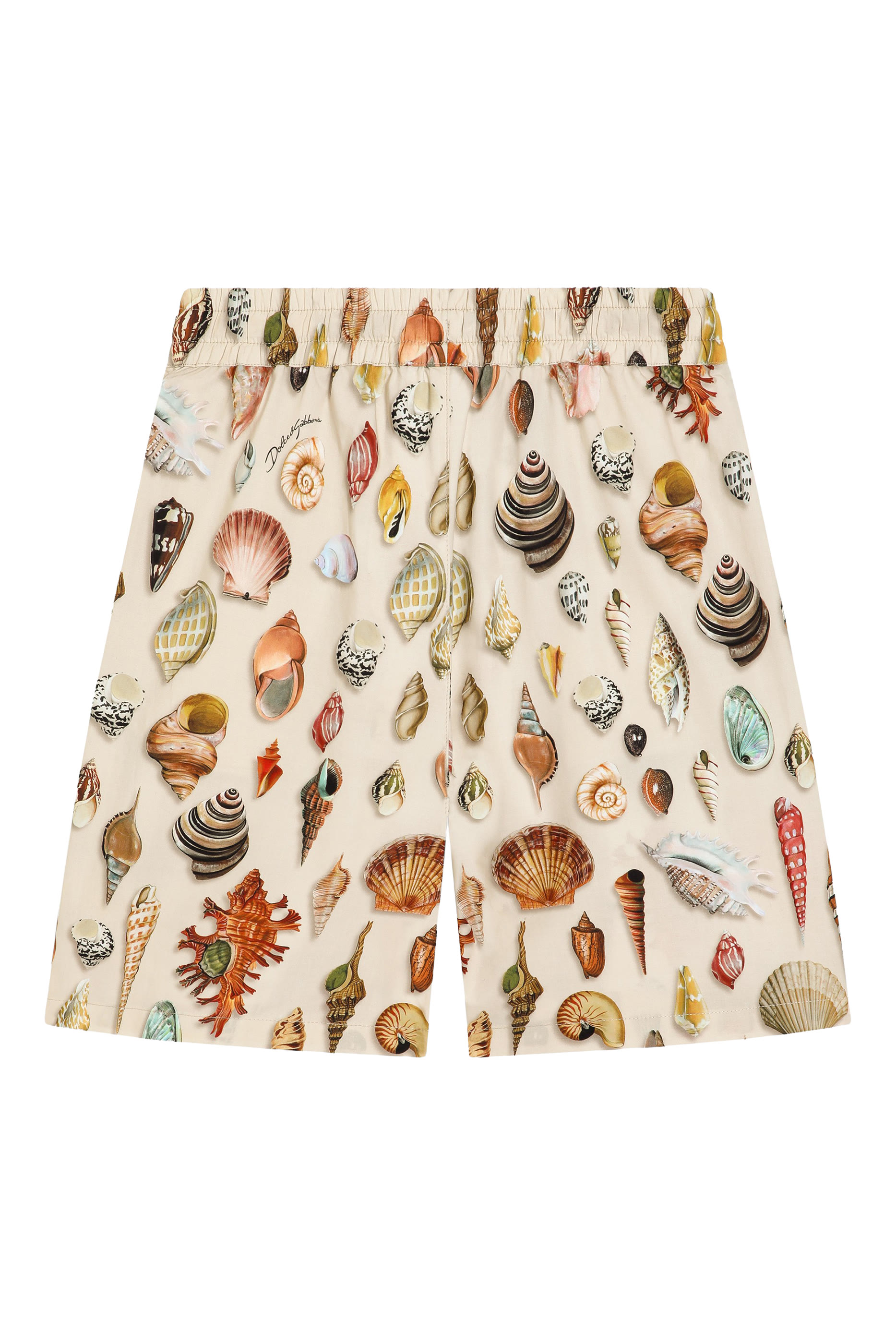 شورت بطبعة أصداف بوبلين للأطفال