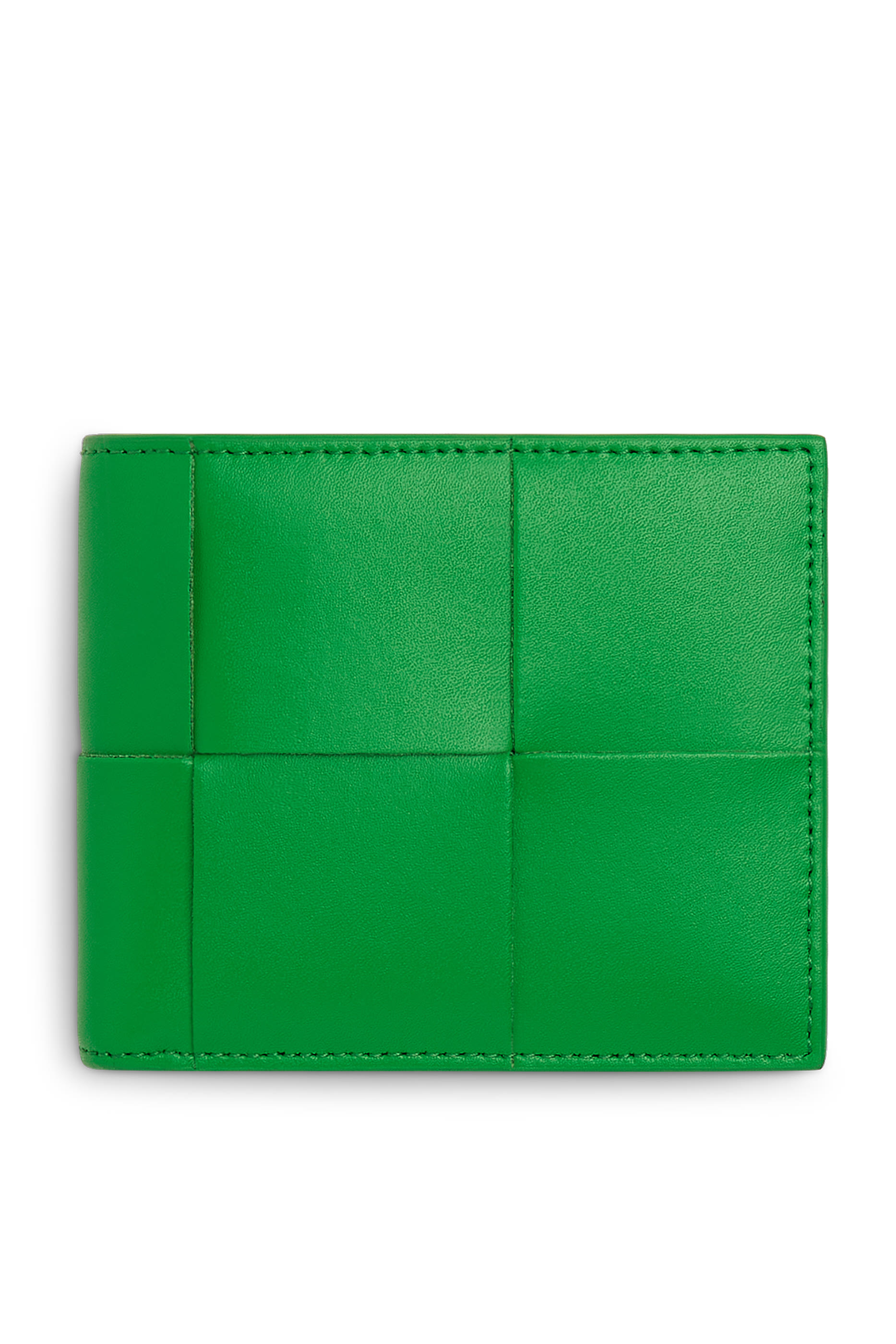 محفظة ثنائية الطي بتصميم مجدول