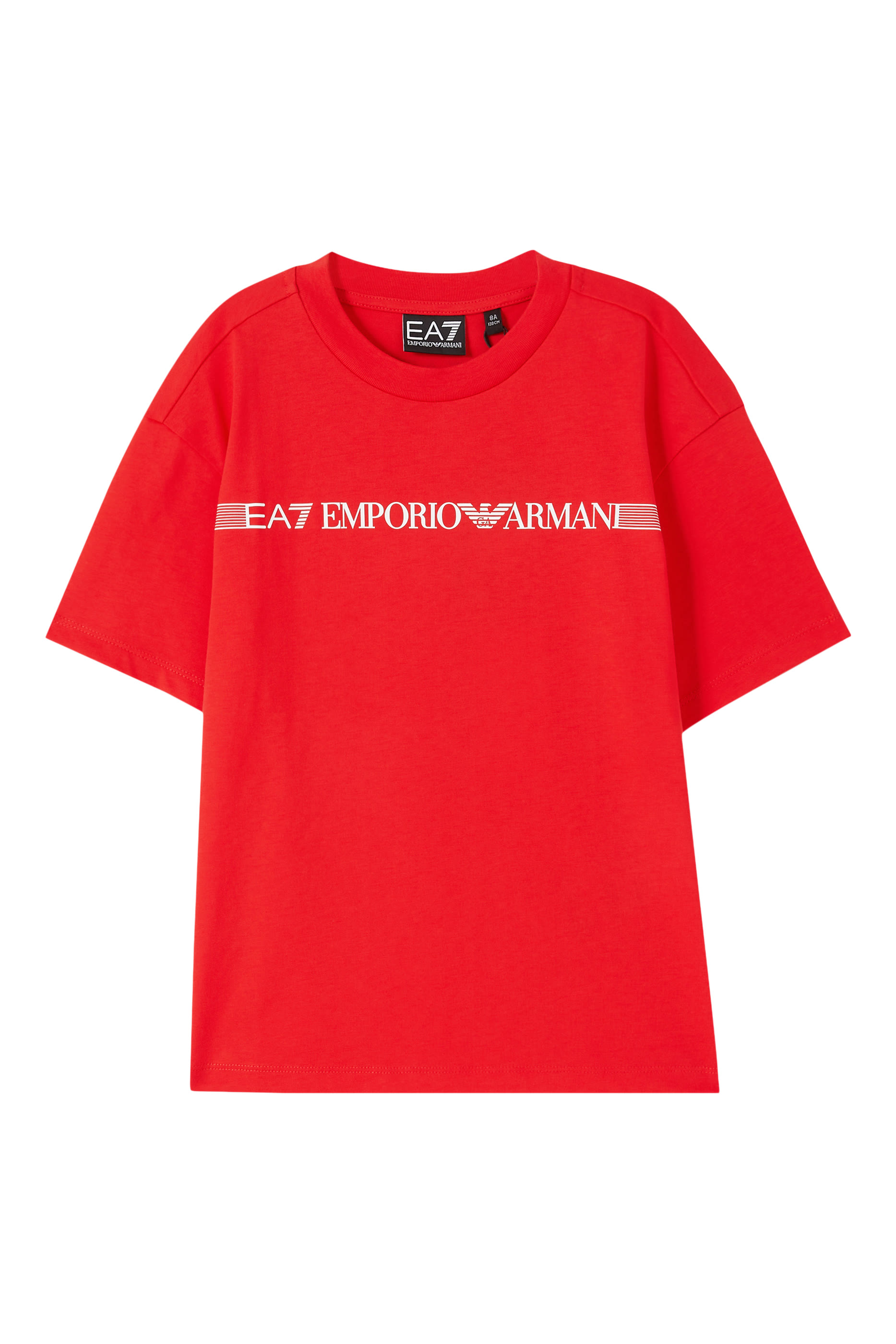 تيشيرت بشعار الماركة للأطفال