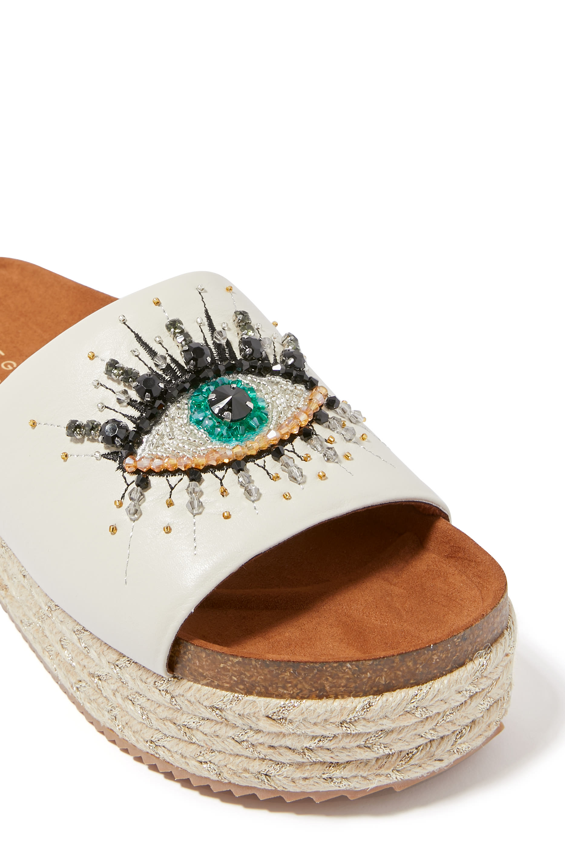 صندل كنسينغتون 40 جلد بنعل سميك وعين حسود