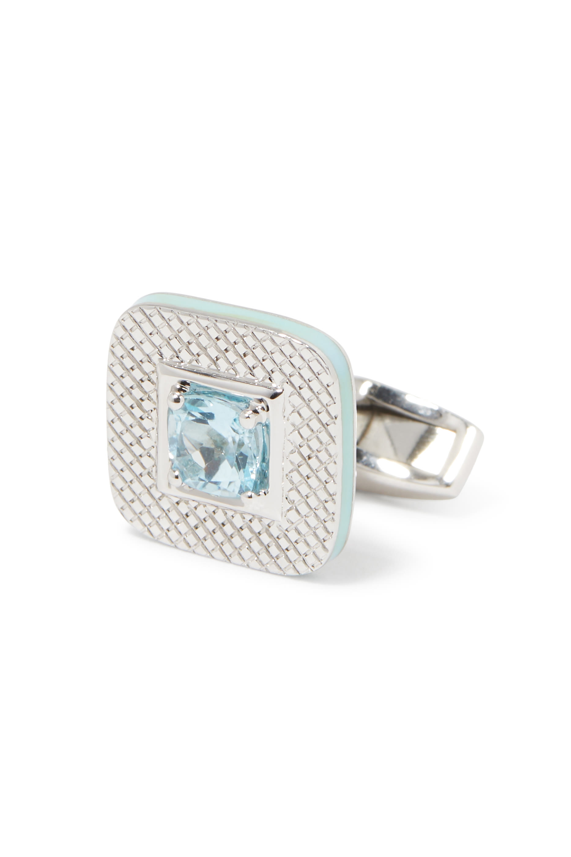 أزرار أكمام أكوامارين ريفراتو