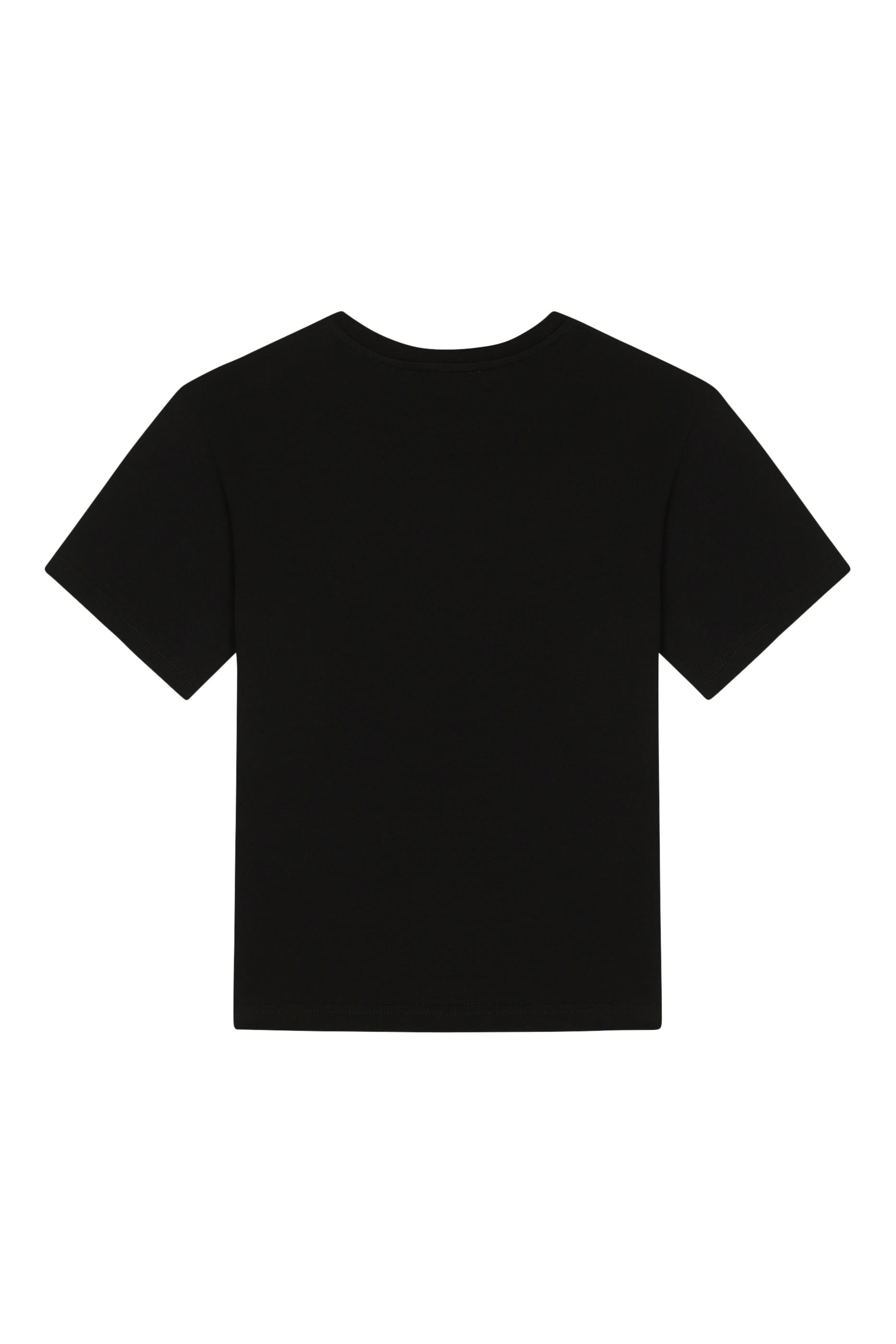 تيشيرت بياقة ضيقة قطن للأطفال