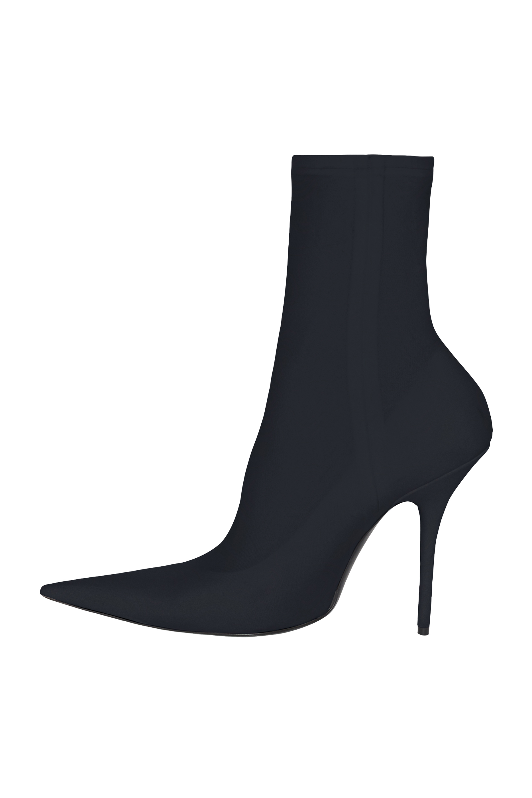 بوت بالنسياغا/أديداس سبانكس بمقدمة مدببة وكعب عالي مقاس 110 مم