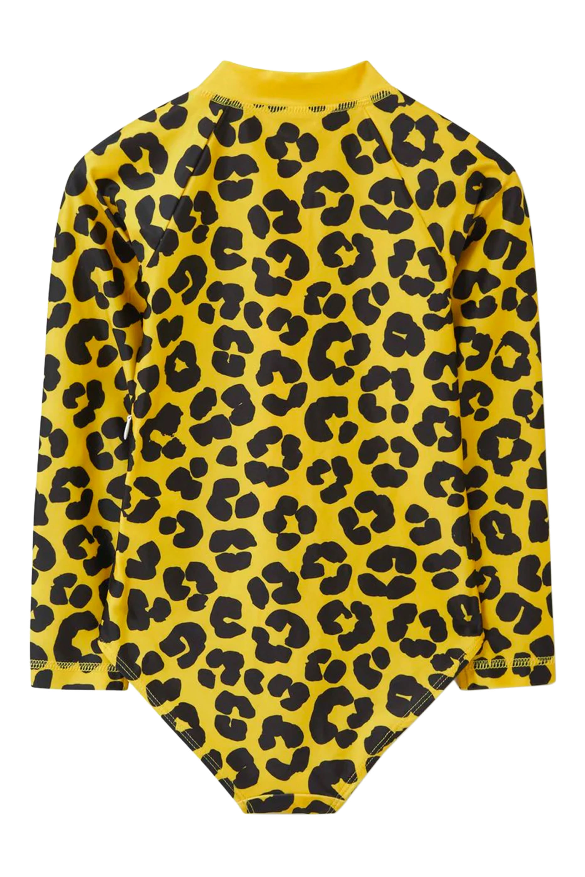 بدلة سباحة داش بتصميم قطعة واحدة وطبعات فهد للأطفال