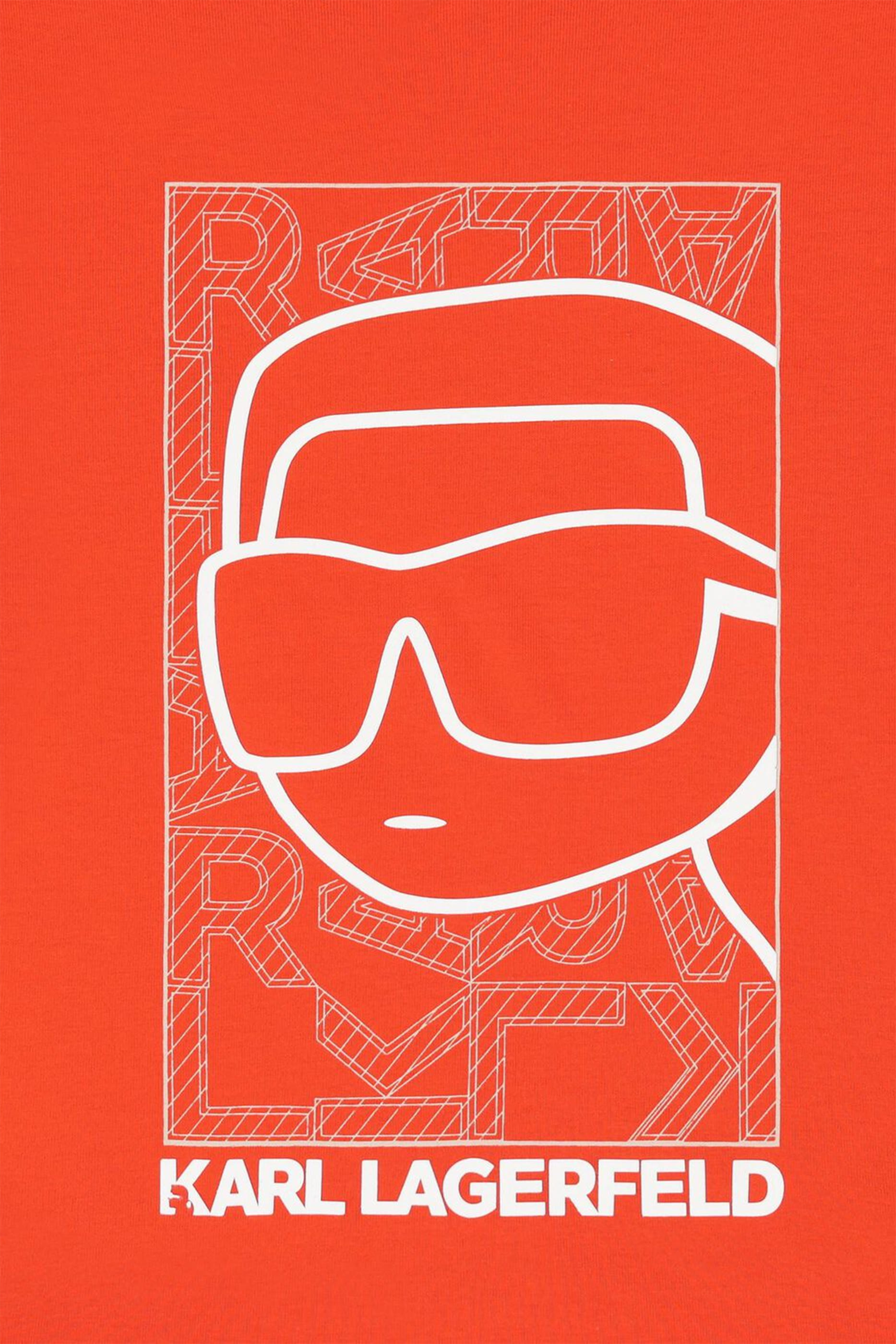 تيشيرت بنقشة شعار الماركة الغرافيكية للأطفال