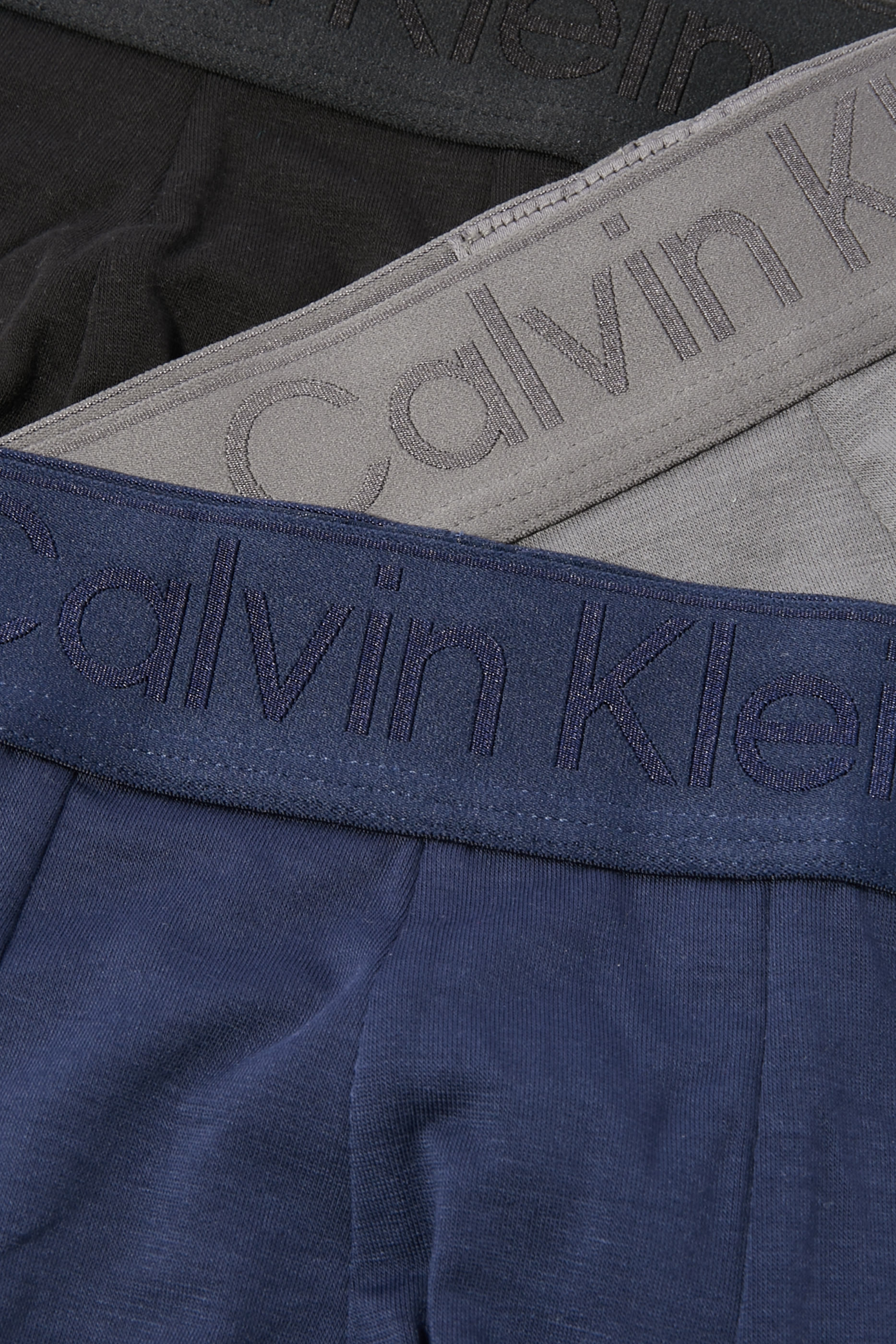 طقم بوكسرات بخصر منخفض، 3 قطع