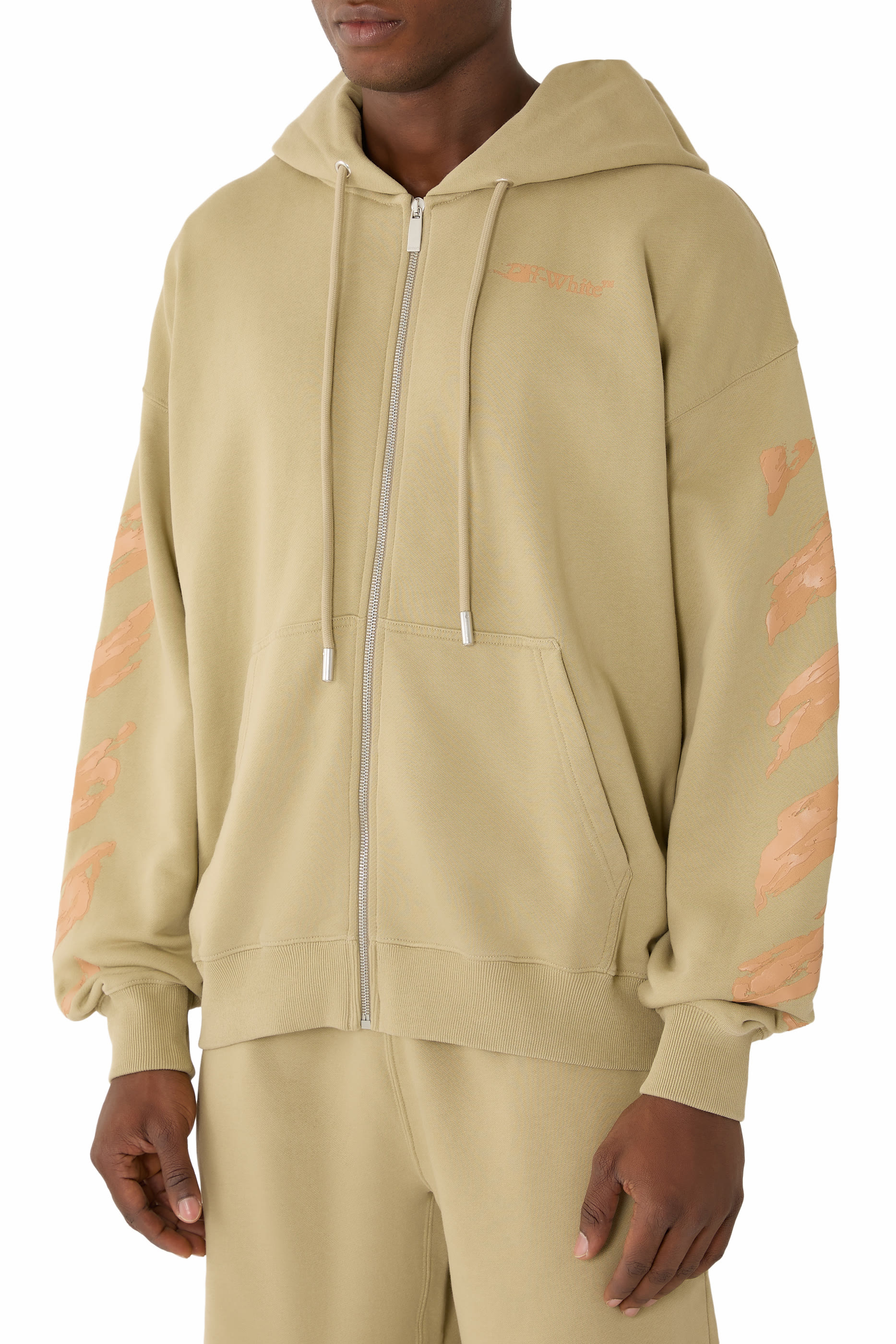 هودي سكيت بنقشة أسهم بتصميم حبر