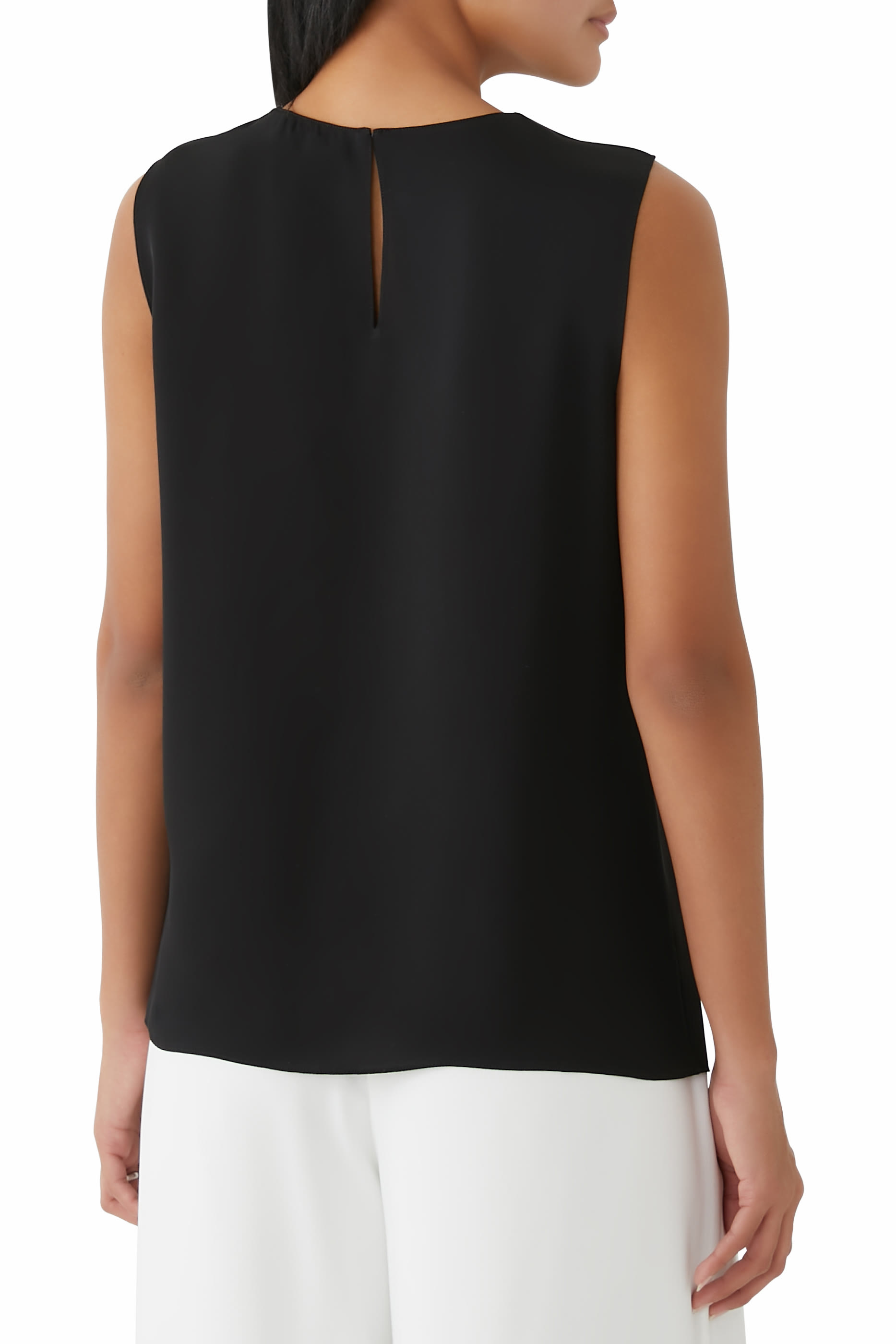 بلوزة شيل حرير جورجيت