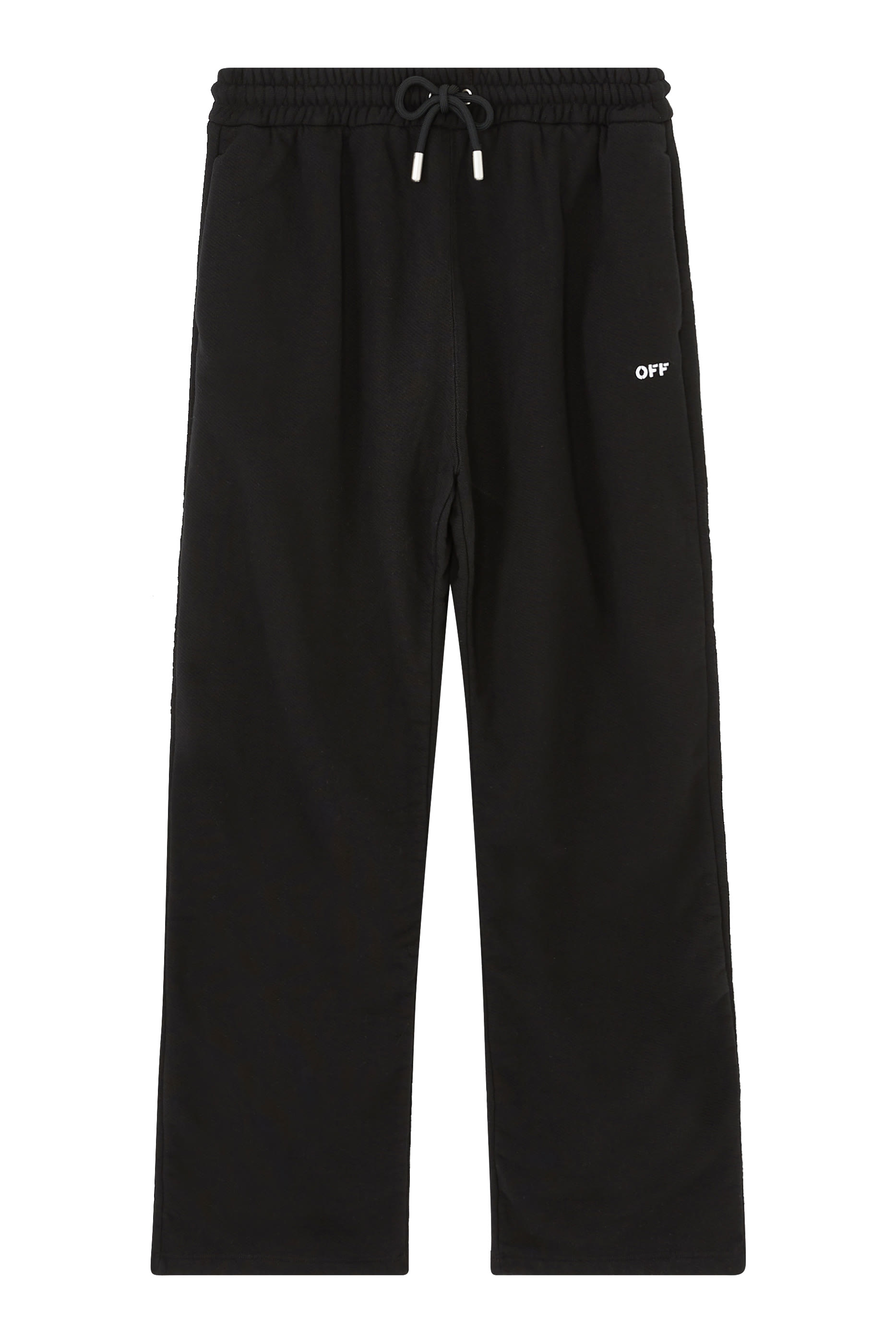 بنطال رياضي مطرز بخطوط مائلة