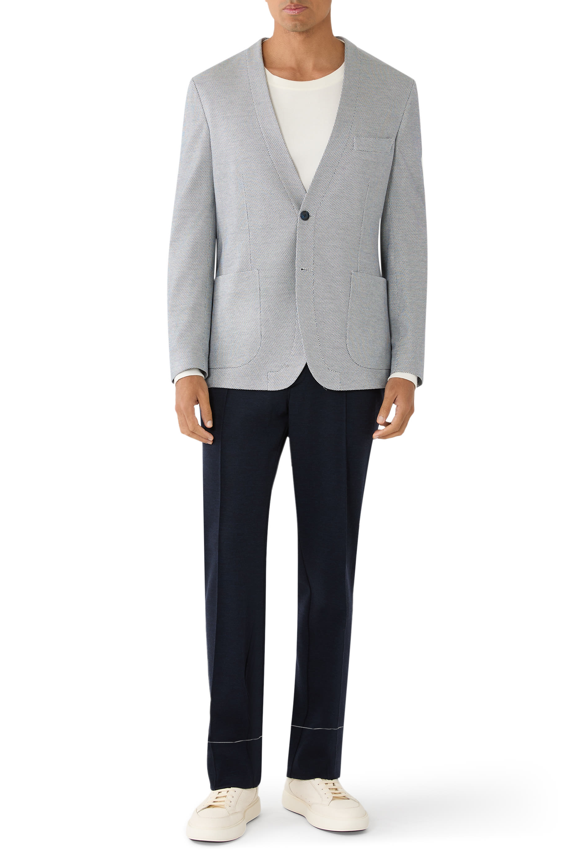 بنطال رسمي بطيات