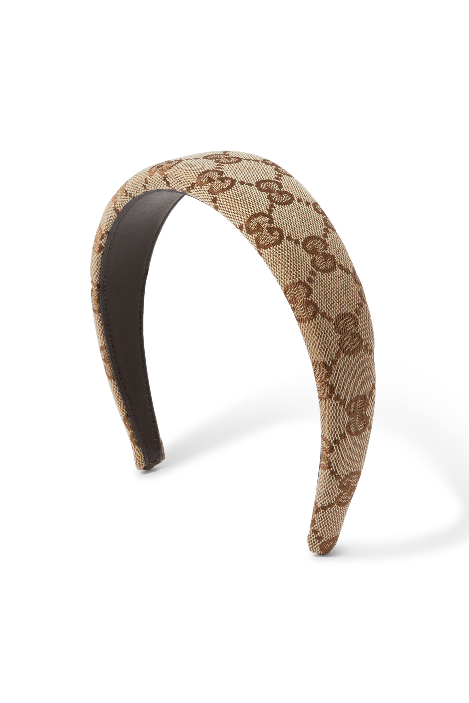 طوق رأس أوريجنال قماش قنب بنقشة حرفي شعار الماركة