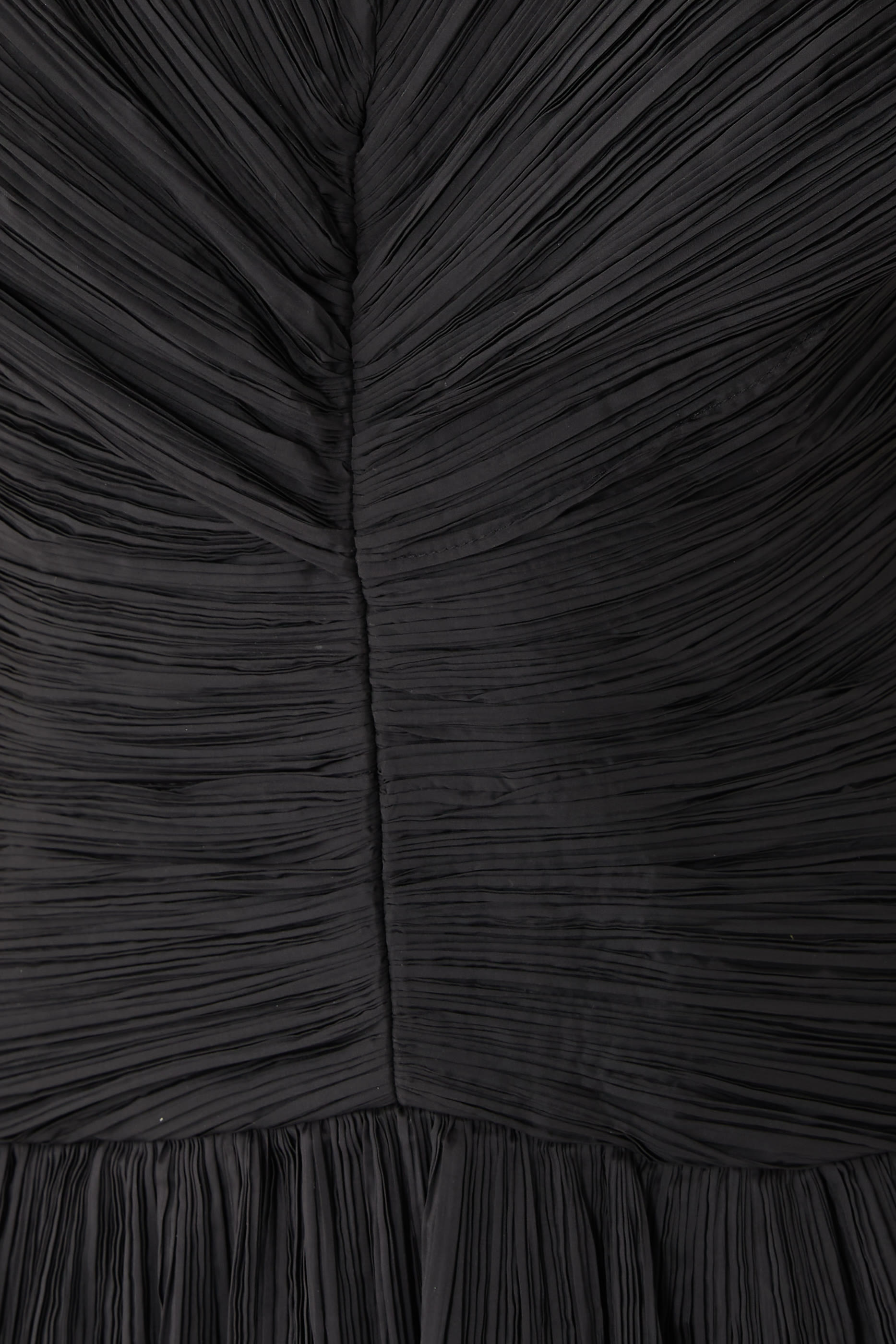 فستان أفاري قصير بطيات