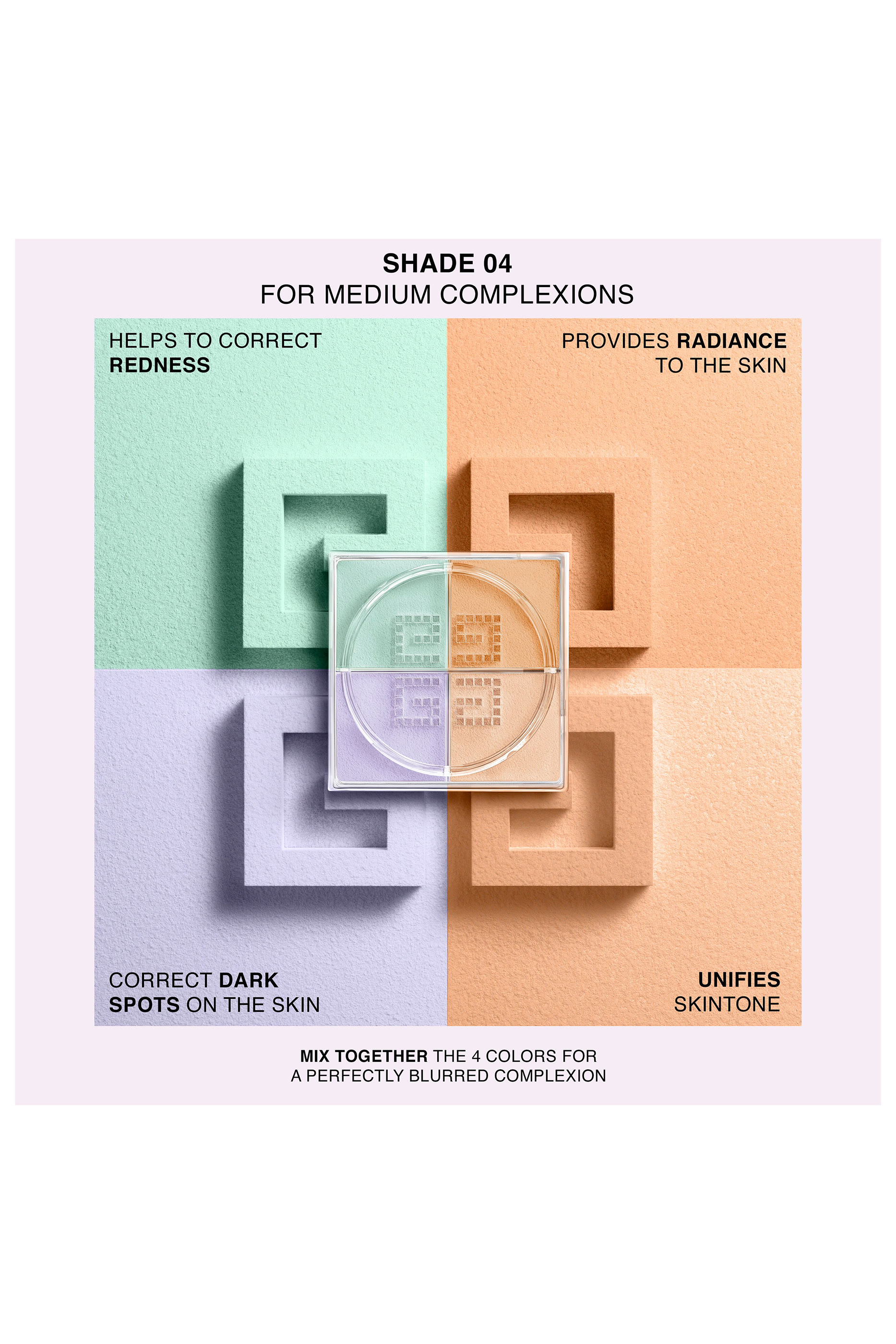 بودرة بريزم ليبر سائبة بأربعة ألوان