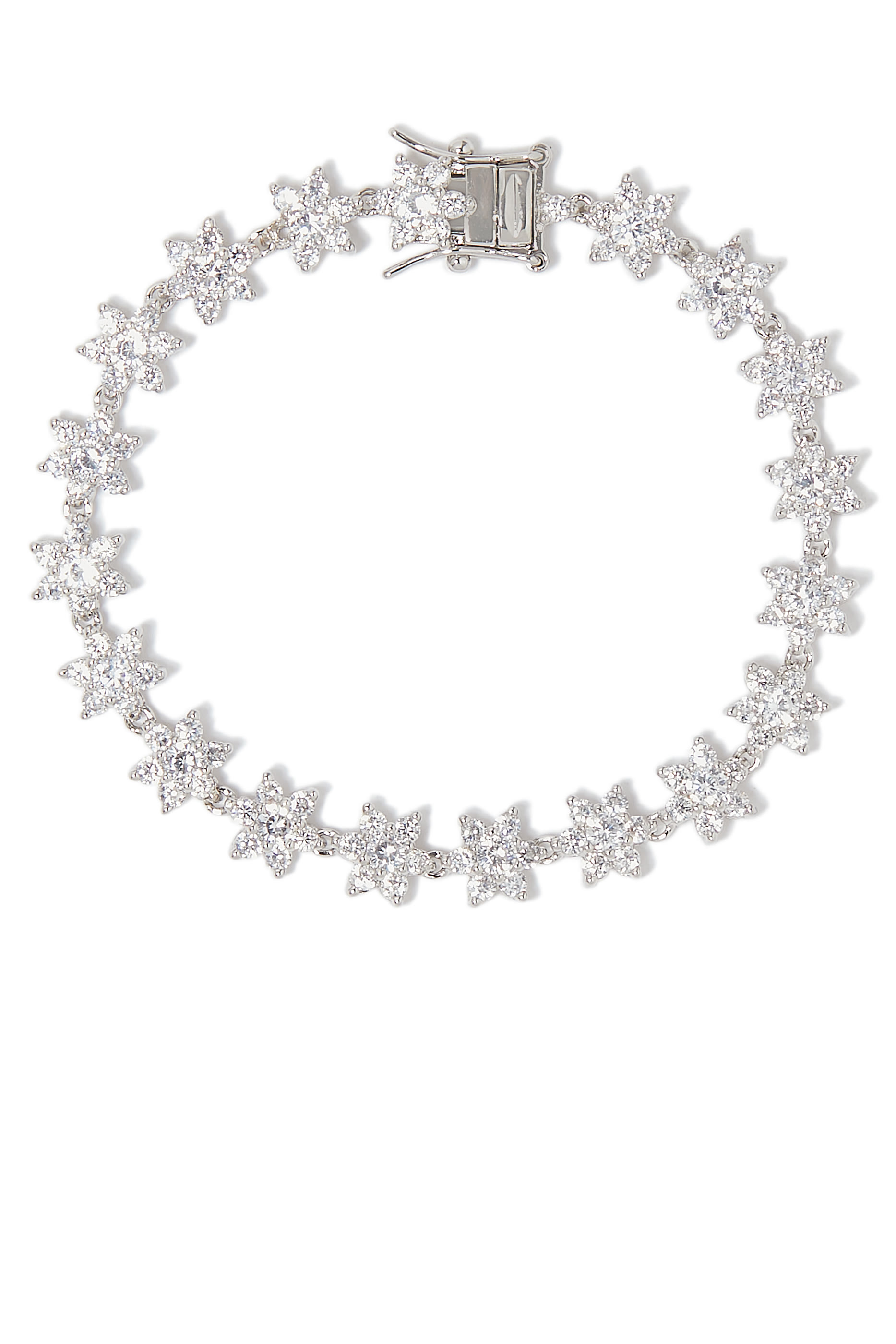 سوار تنس كلاسيكي فلورال