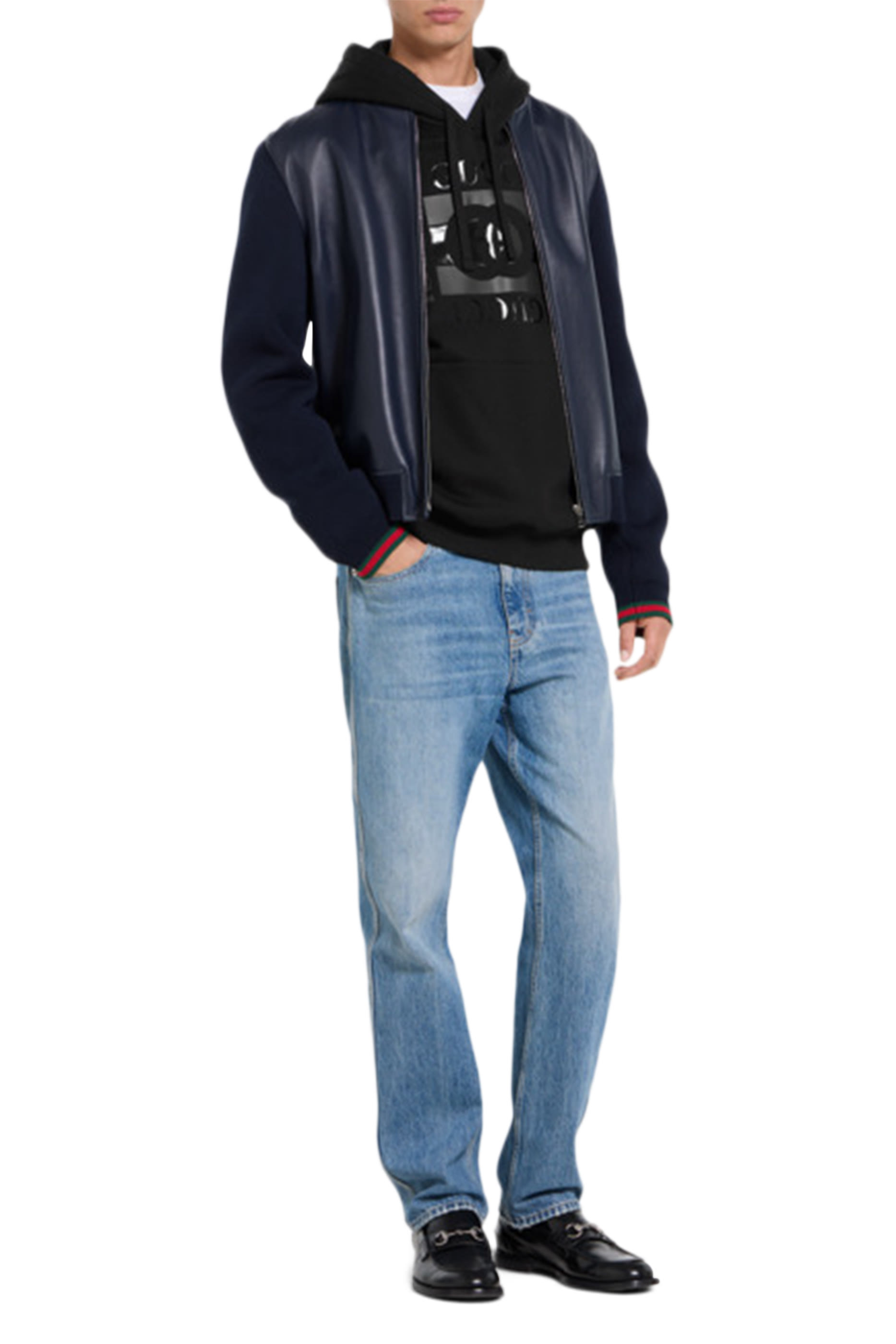 سويت شيرت بنقشة قطن جيرسيه