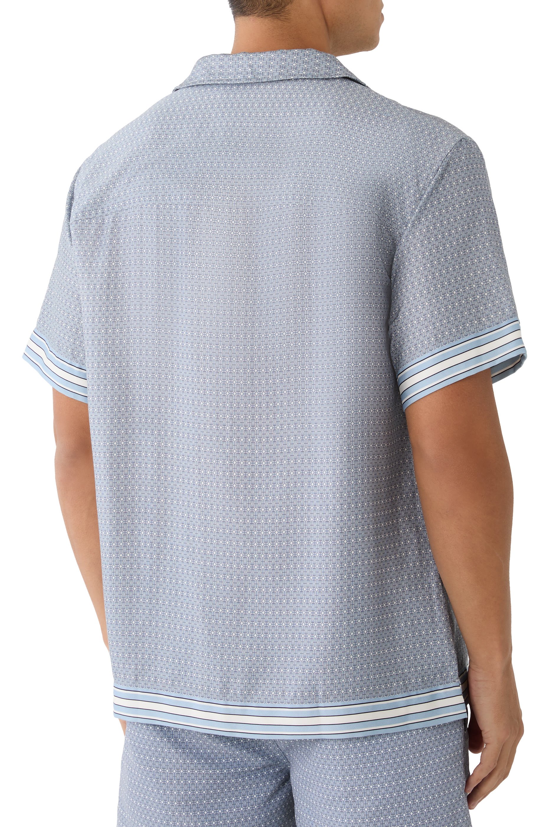 قميص لوسينا بنقشة