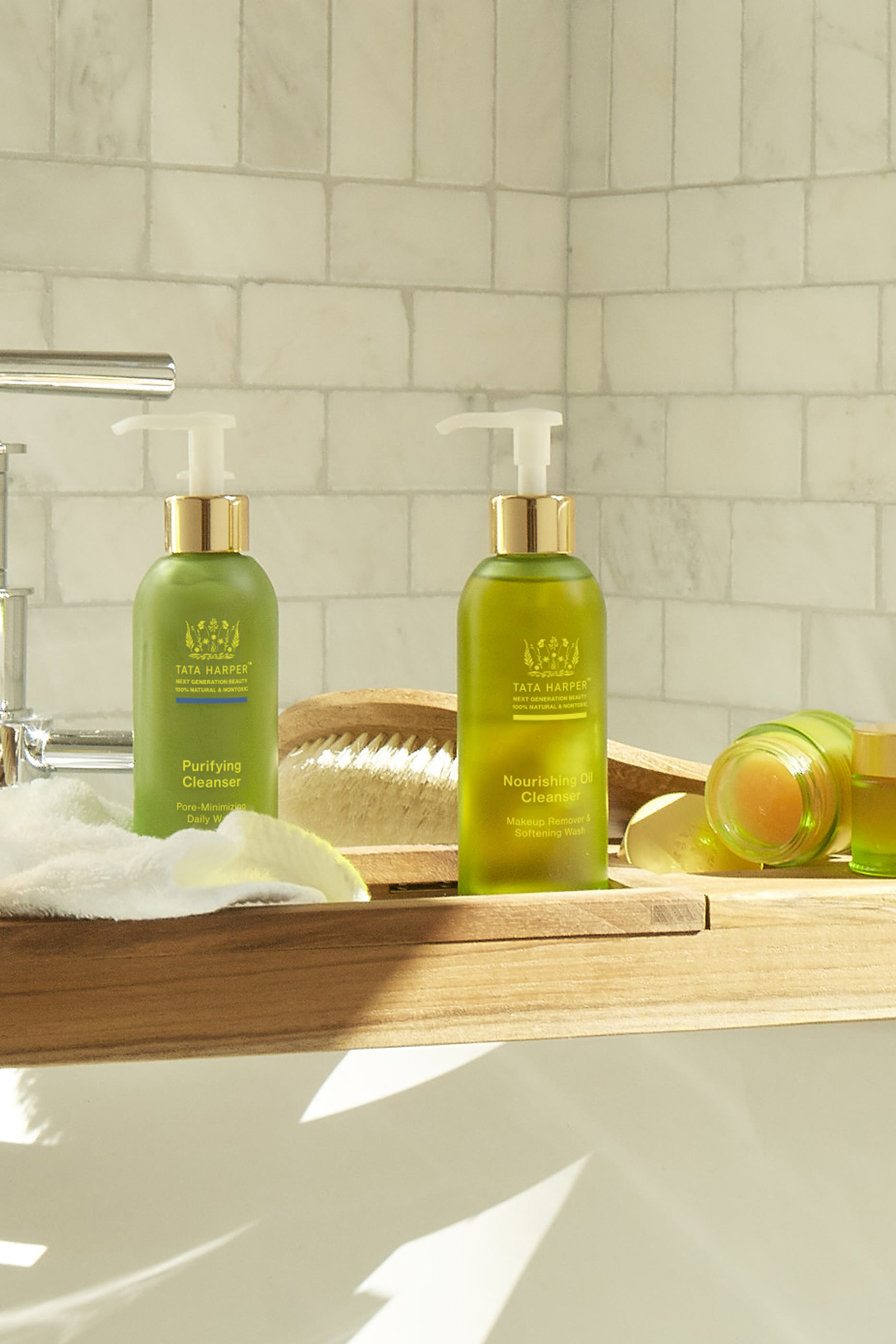 غسول الزيت المغذي