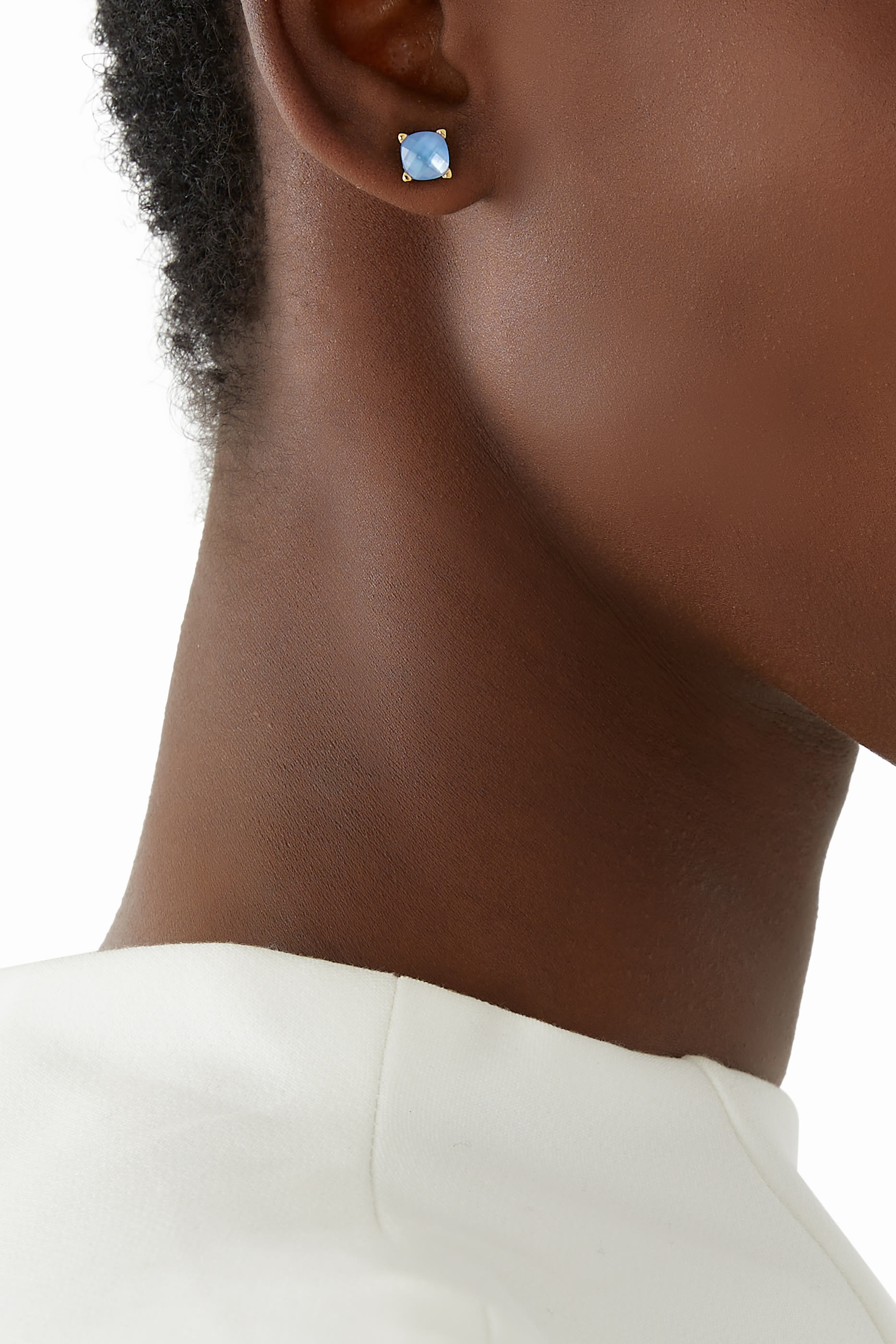 أقراط ليتل لاكجريز بتصميم مربع