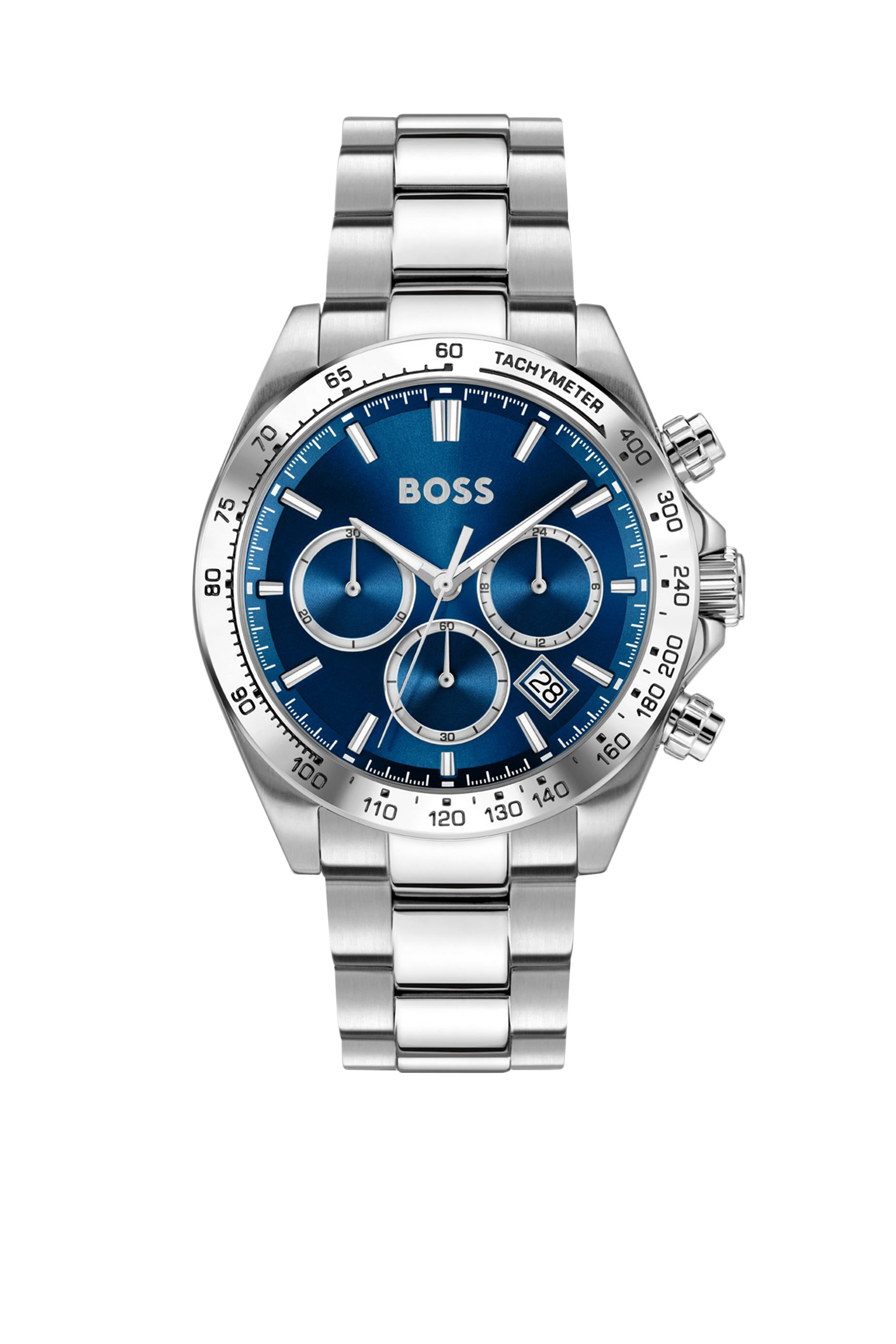  Hero 2.0 Chronograph Watch with Two-Layer Blue Dial