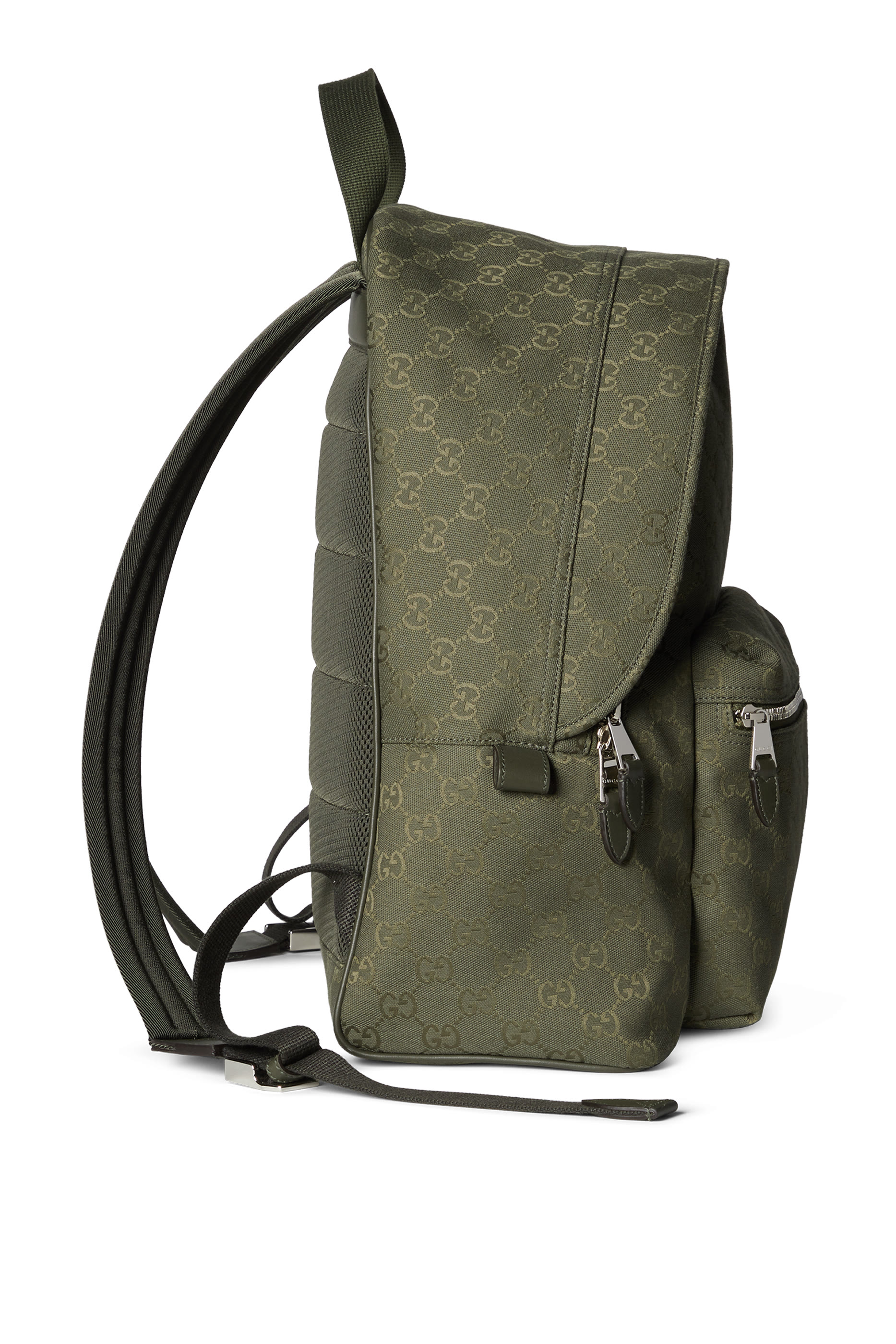 GG Canvas Medium Backpack