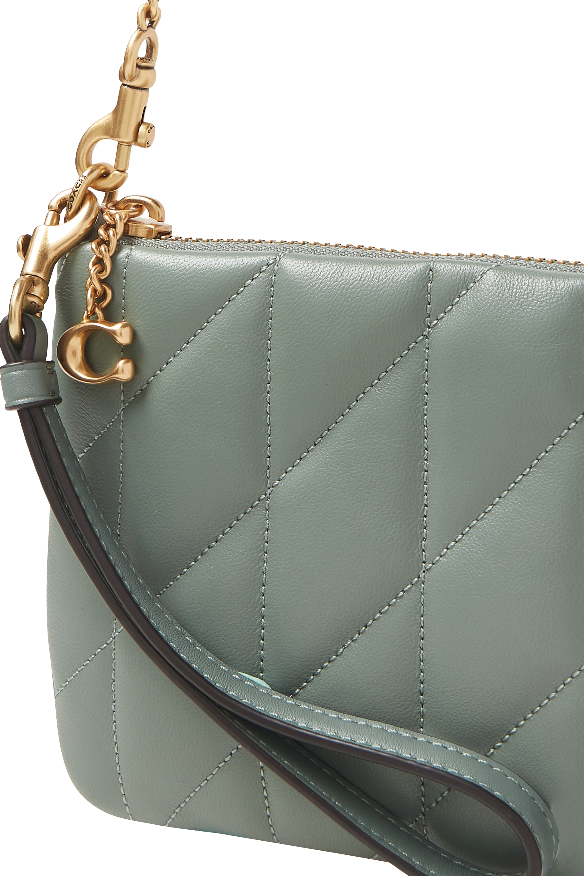 حقيبة صغيرة جلد مبطن