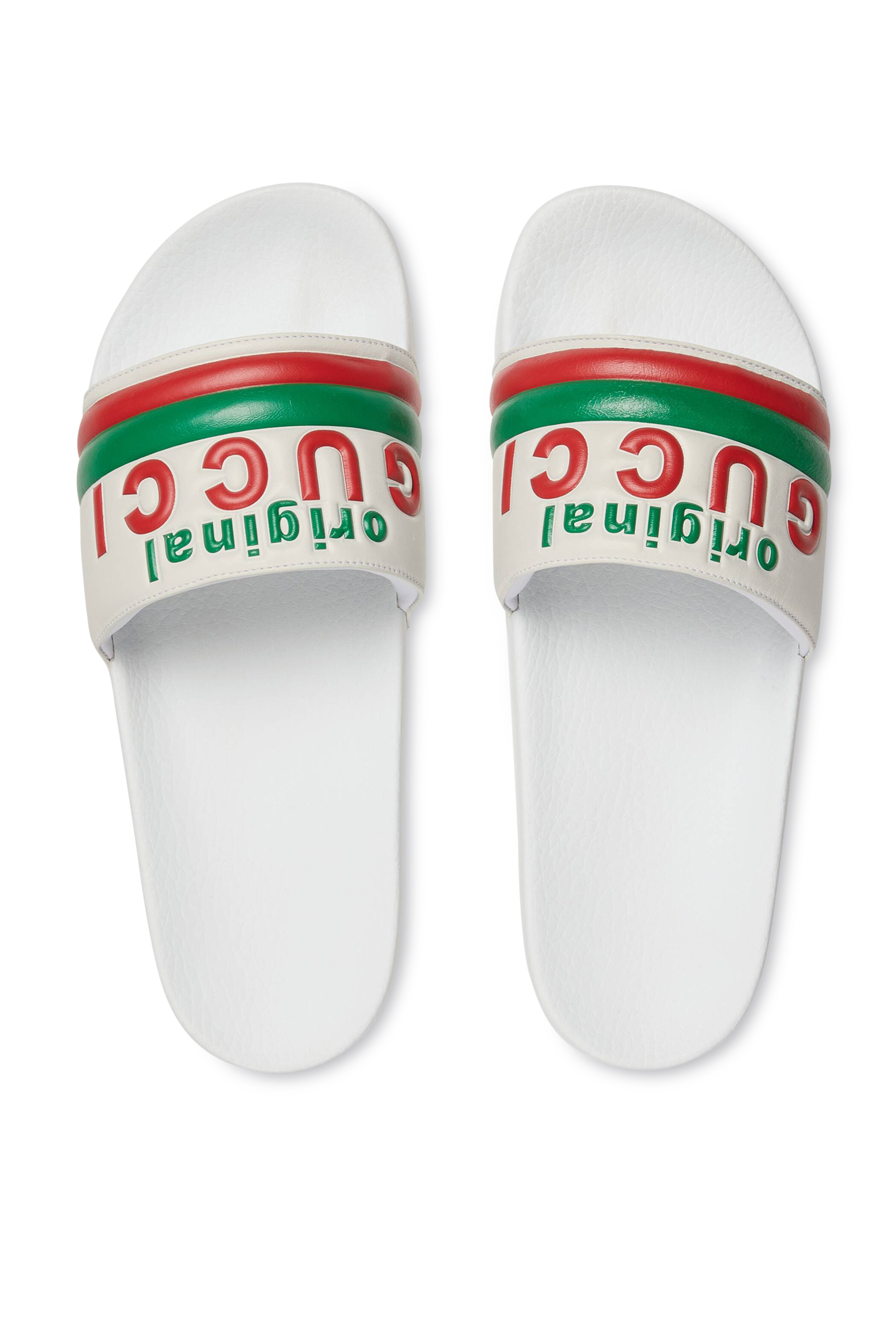 حذاء مفتوح أبيض