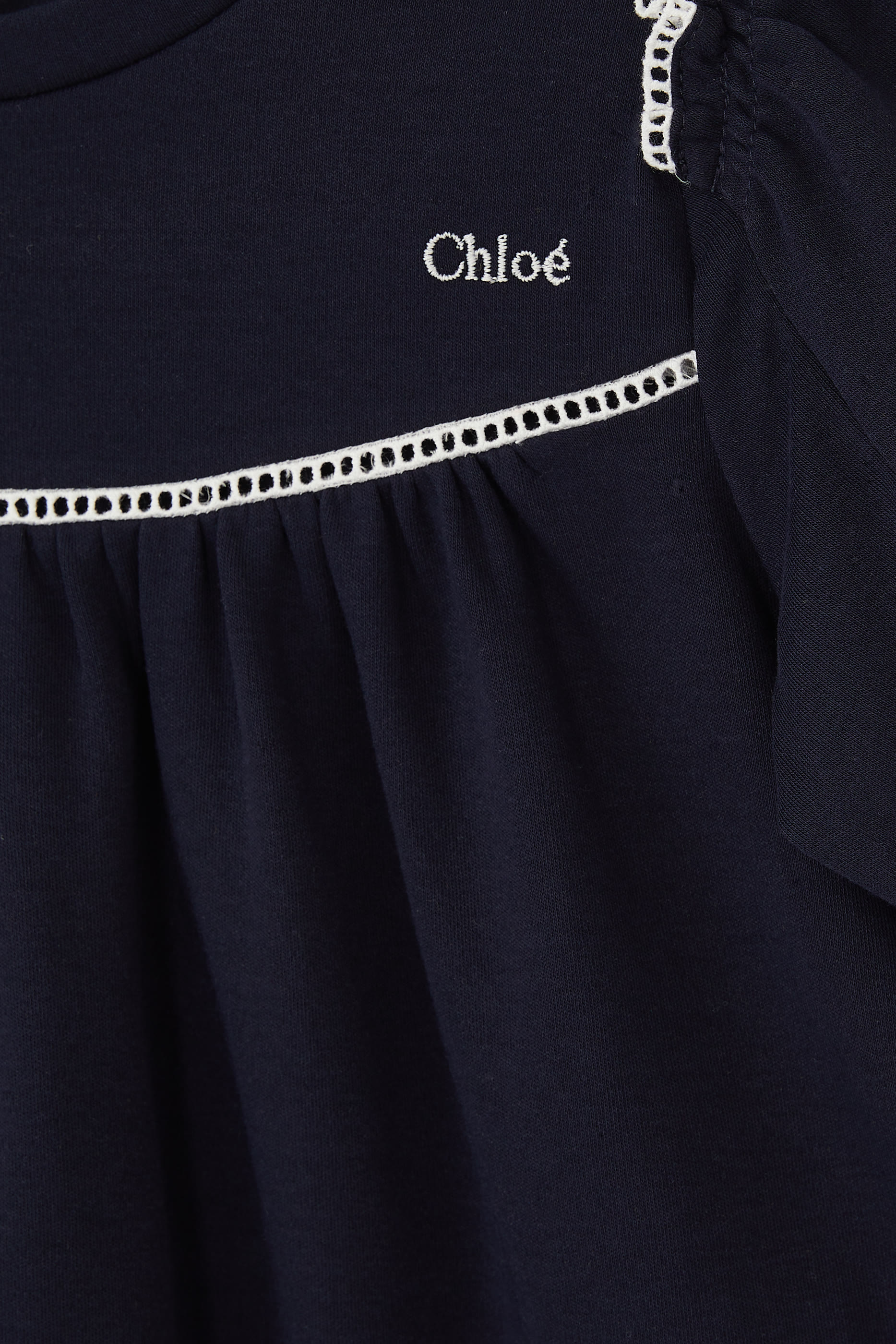 فستان بأكمام قصيرة للأطفال