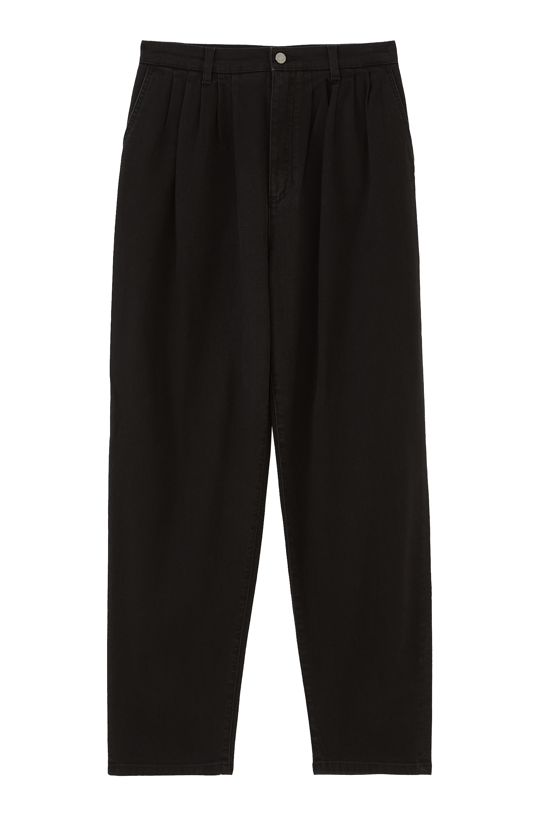 بنطال دنيم بقصة ساق مدببة