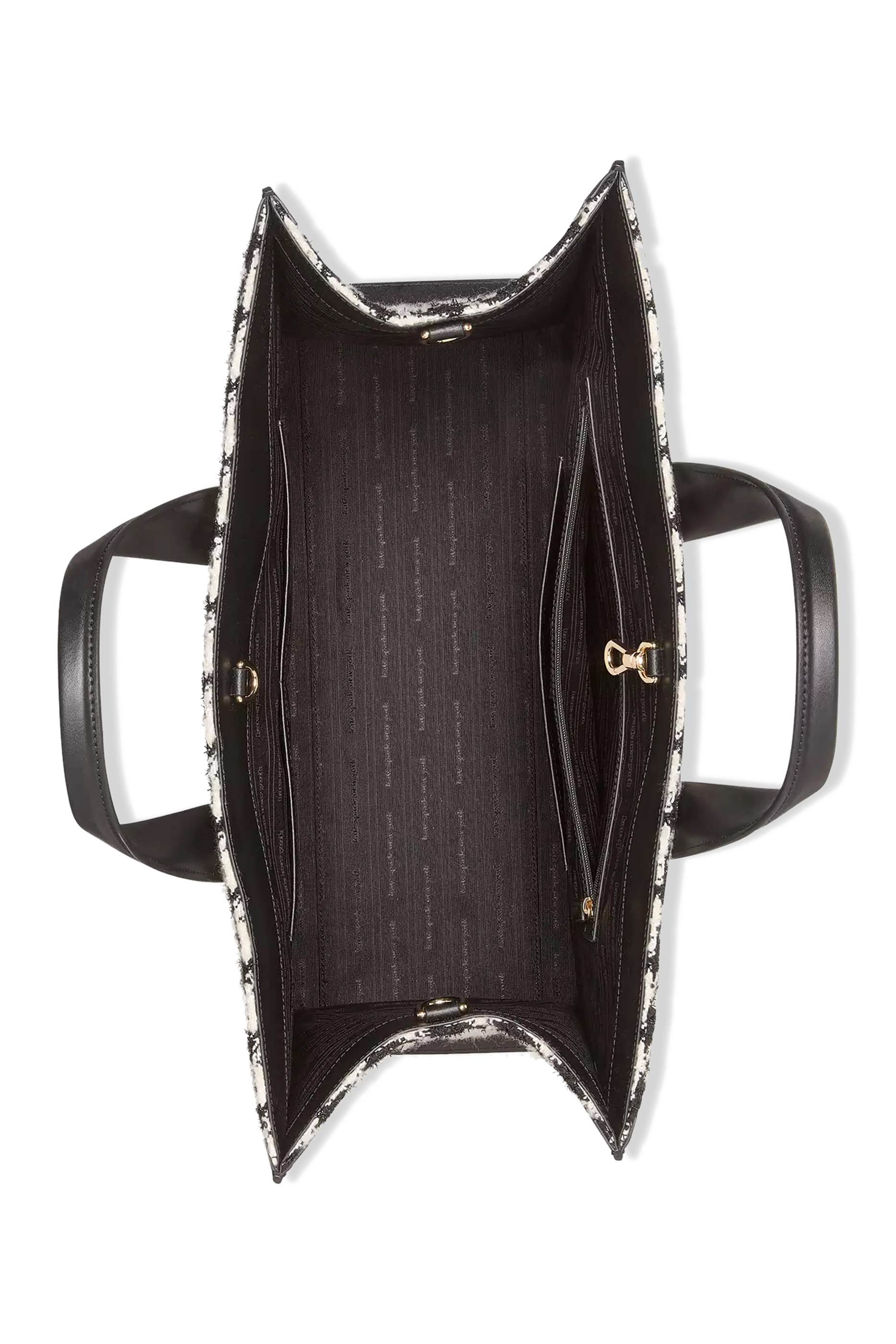 حقيبة يد كبيرة مانهاتن تويد بنقشة هاوندزتوث