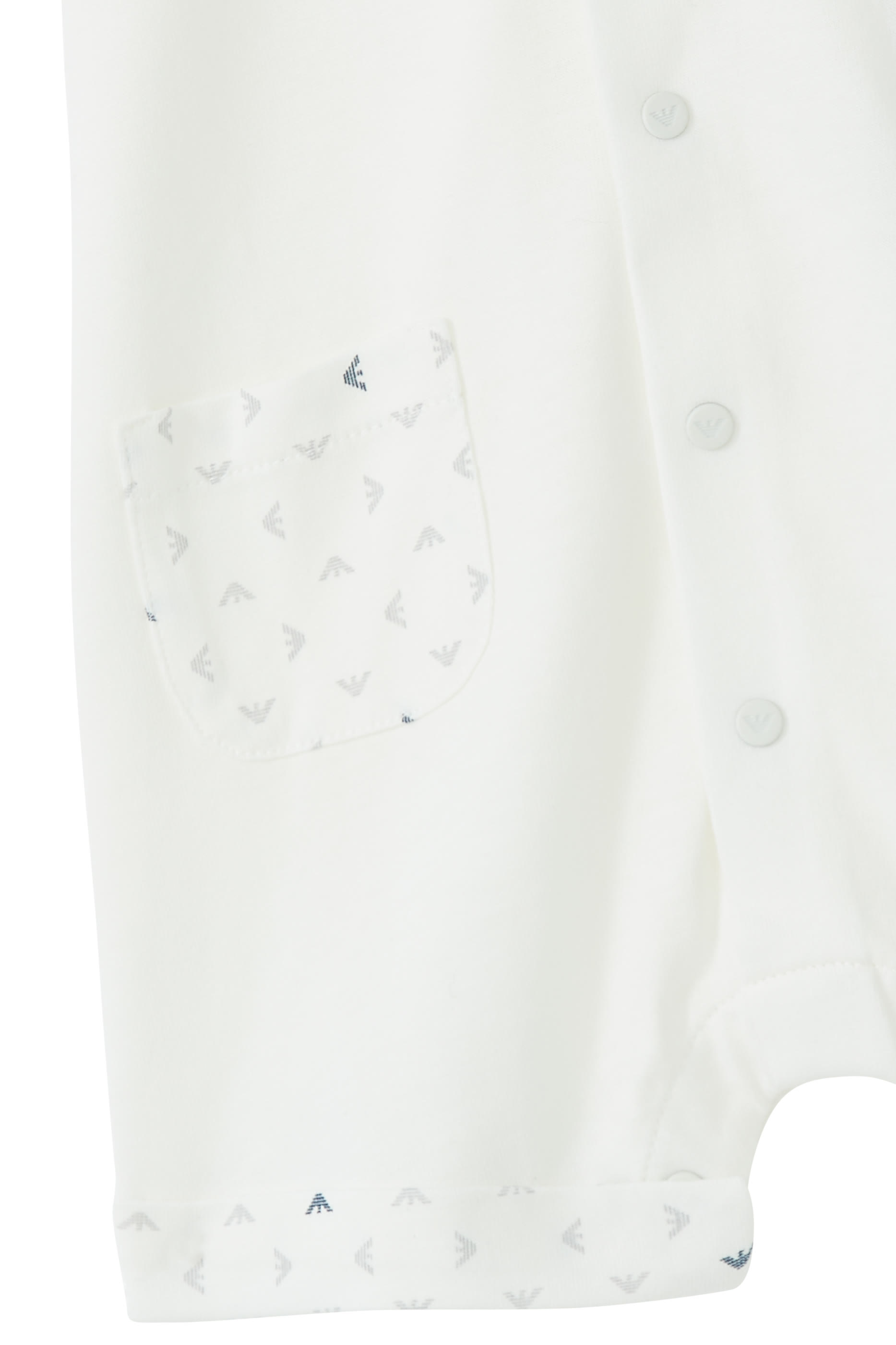 Eagle Logo Print Jumpsuit and Hat Set