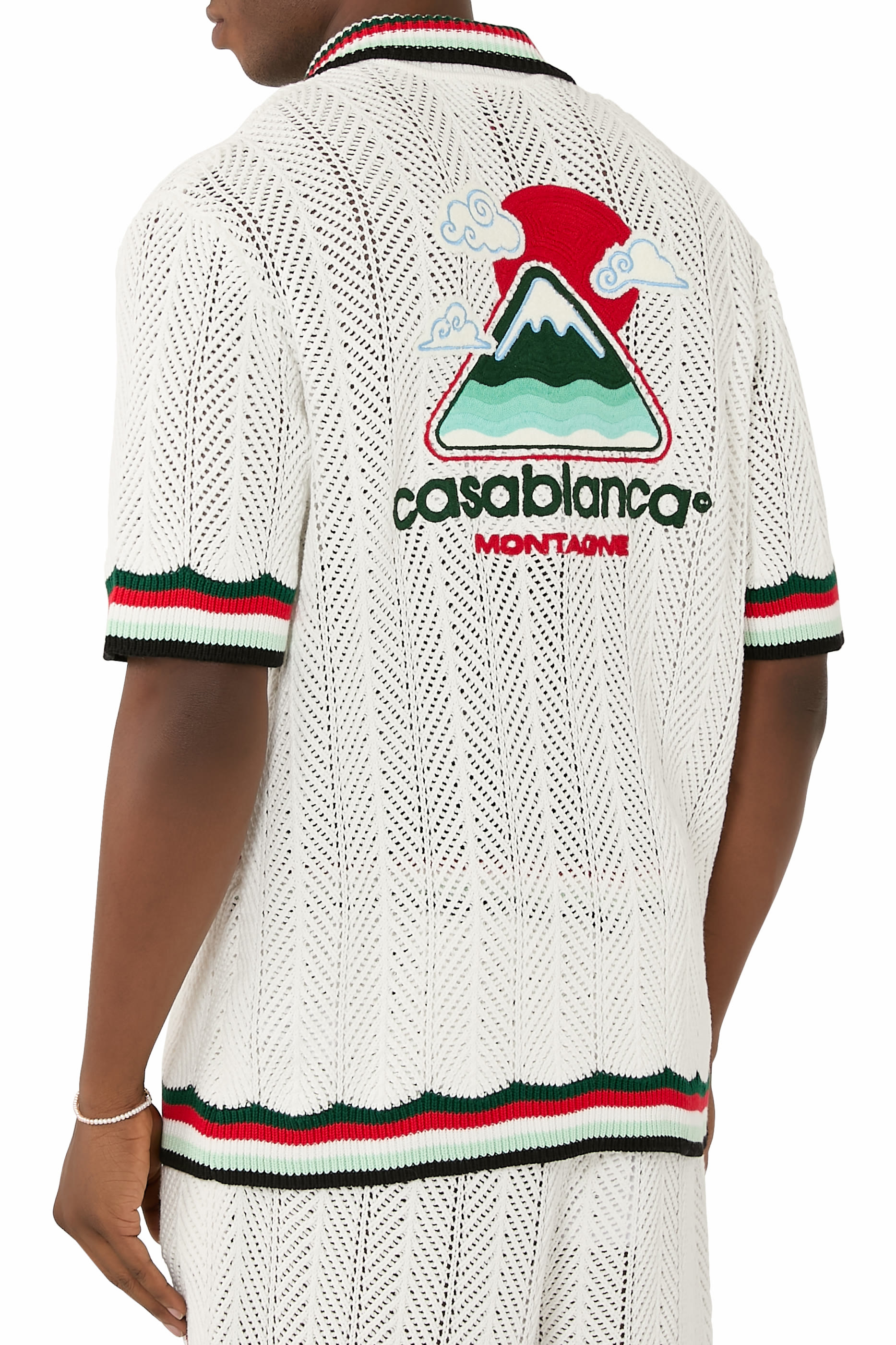 قميص كروشيه مونتاني أوندوليه