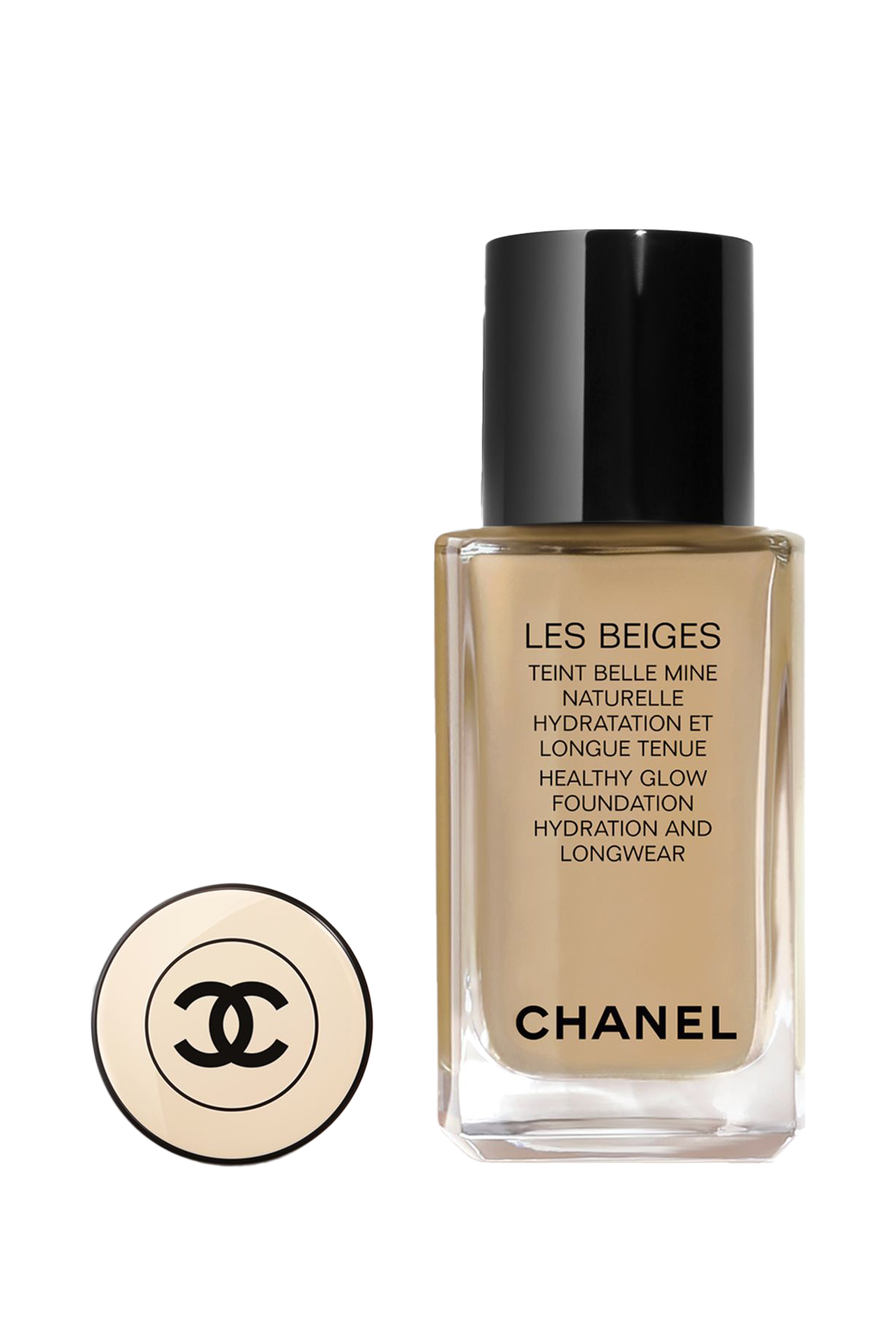 مستحضر أساس مرطّب وطويل الثبات ،لإشراقة صحية وطبيعية LES BEIGES FOND DE TEINT