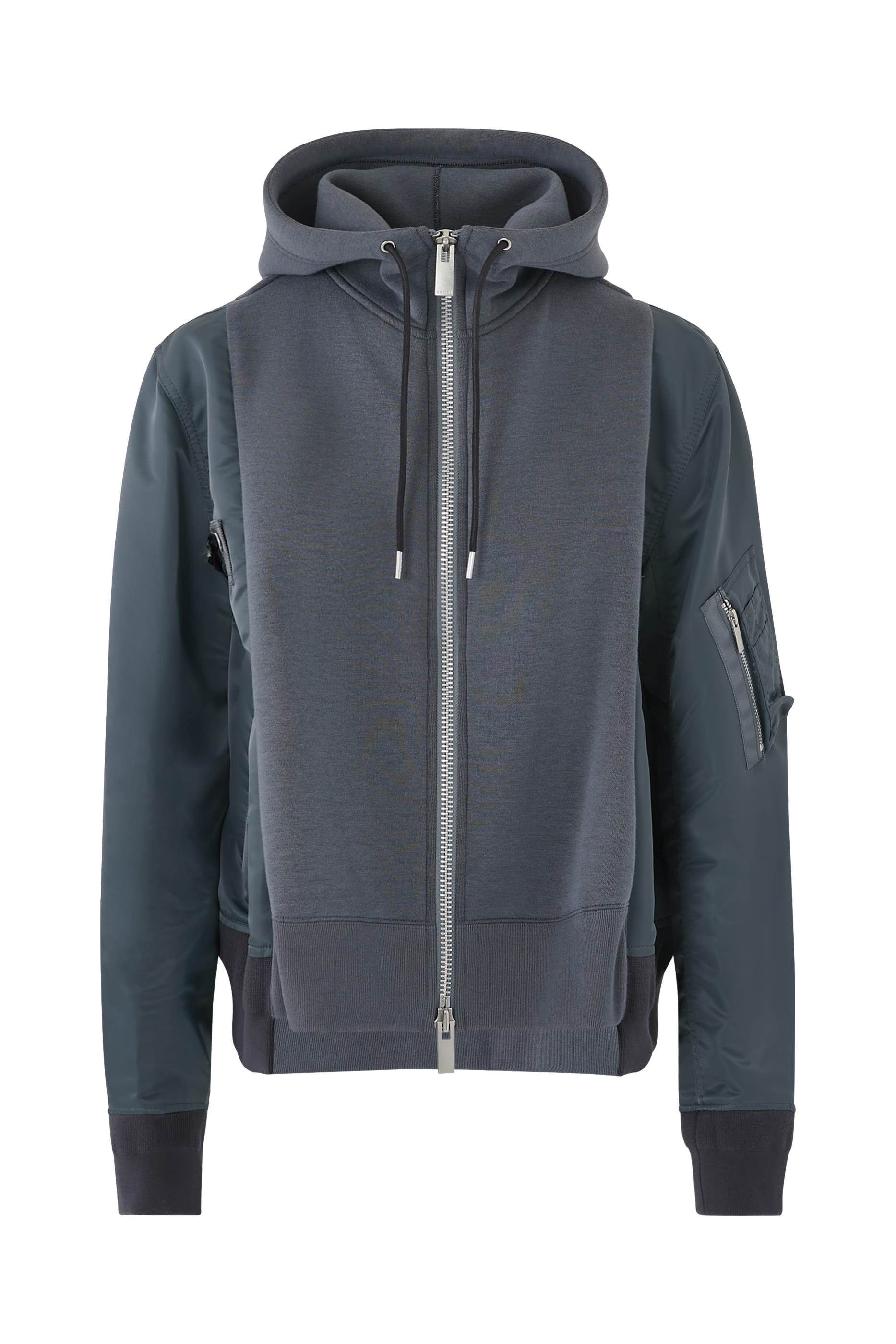 هودي سبونج سويت x نايلون تويل