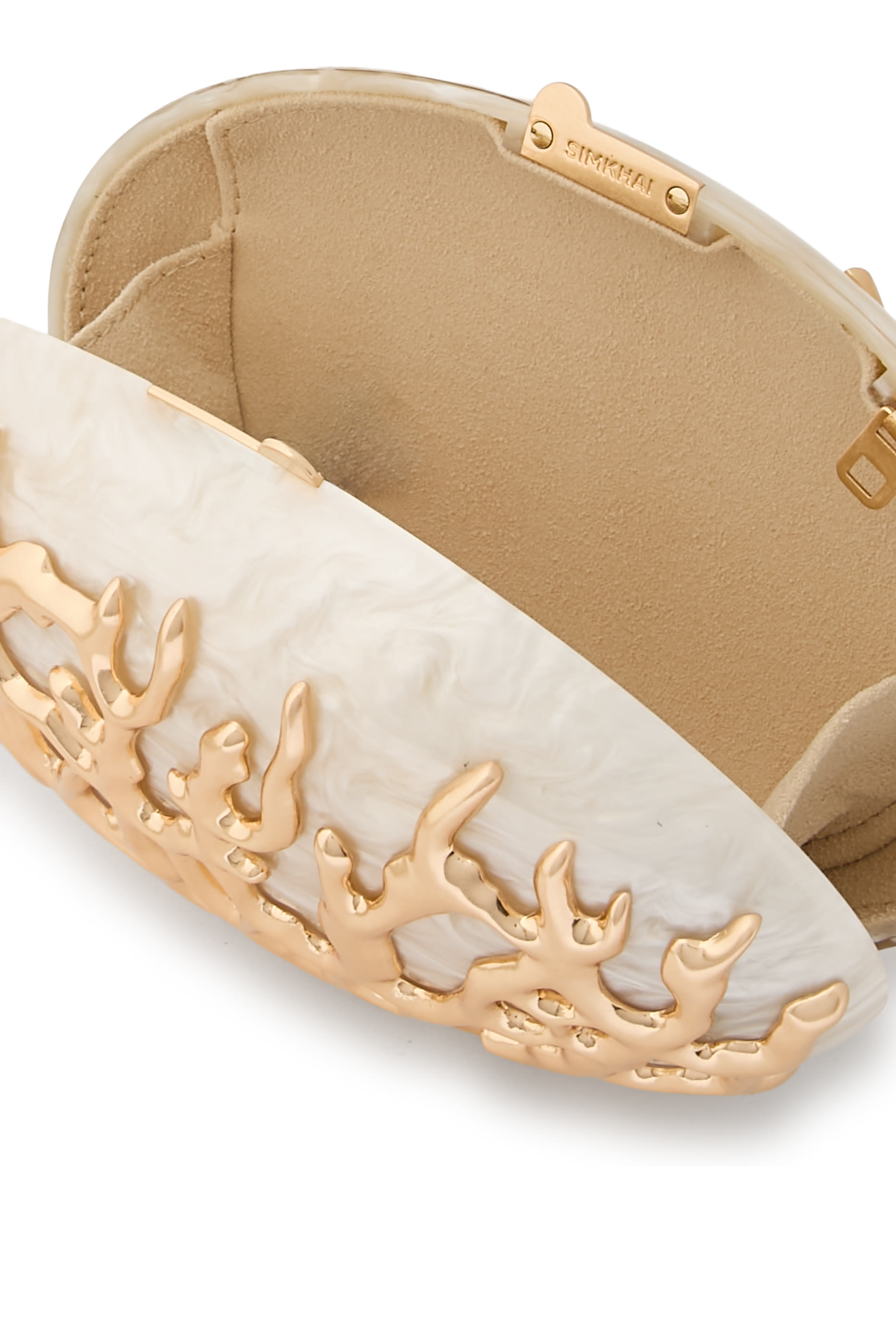 Dylan Coral Clutch Bag