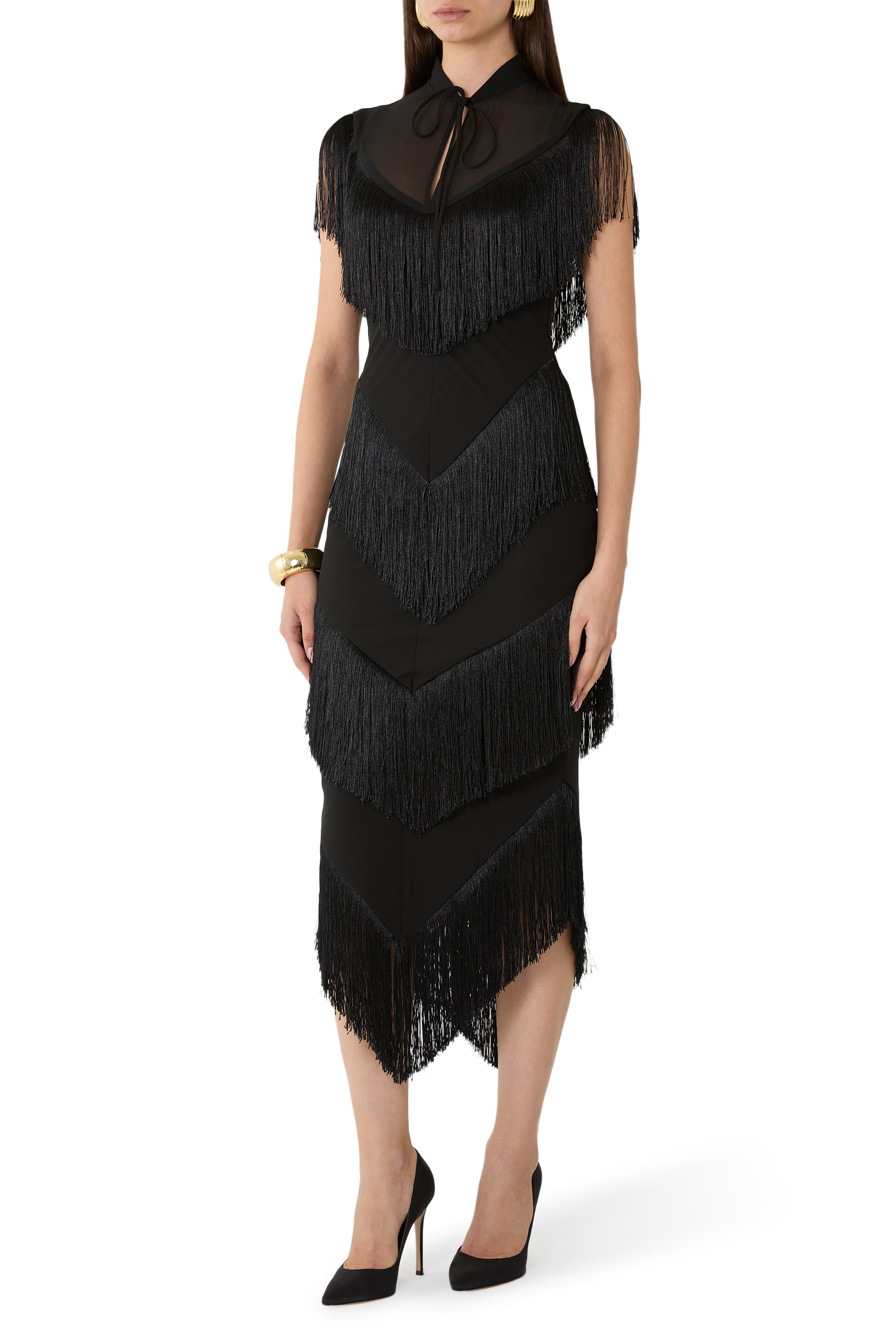 فستان تيلوس متوسط الطول