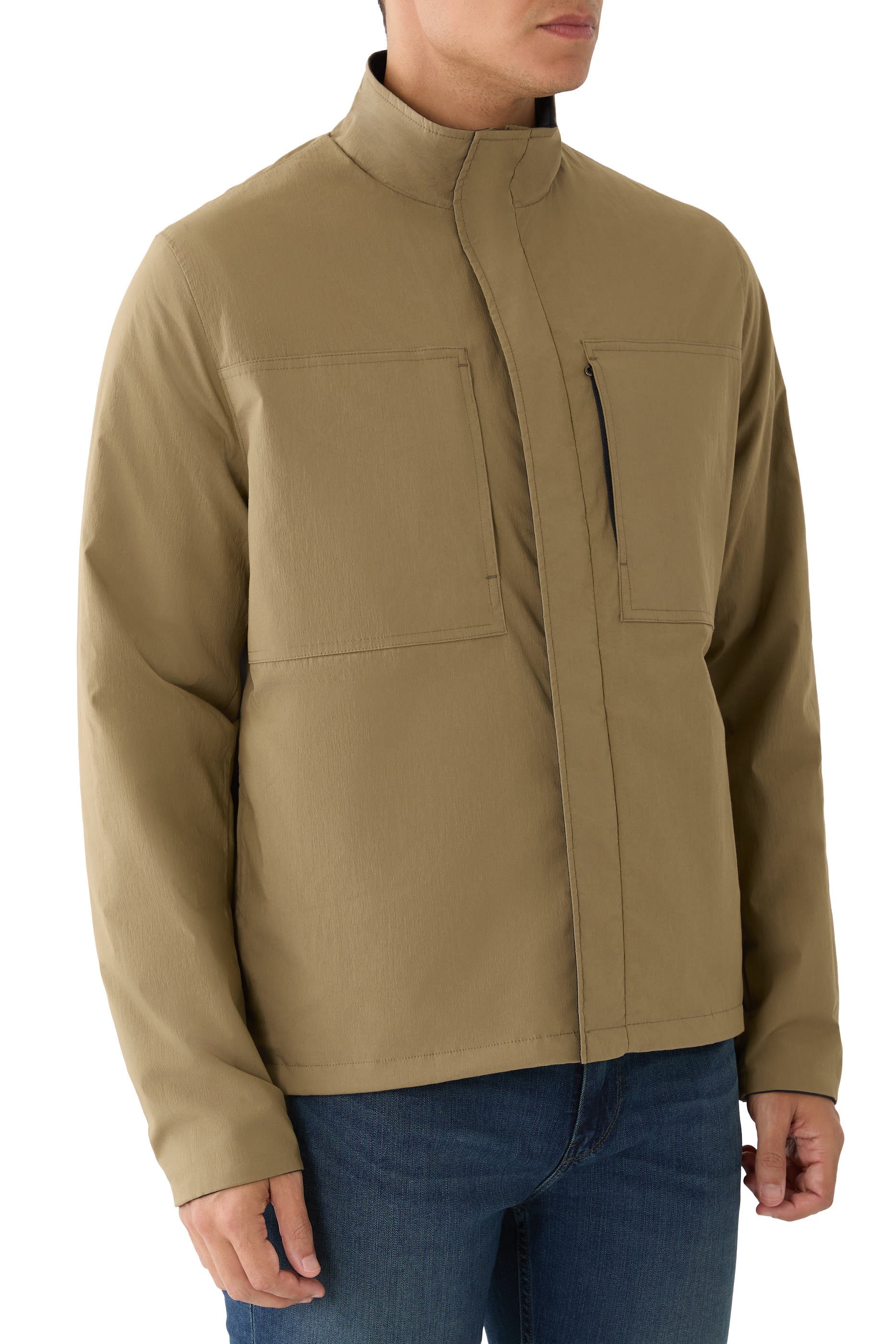 جاكيت بوجهين وسحاب