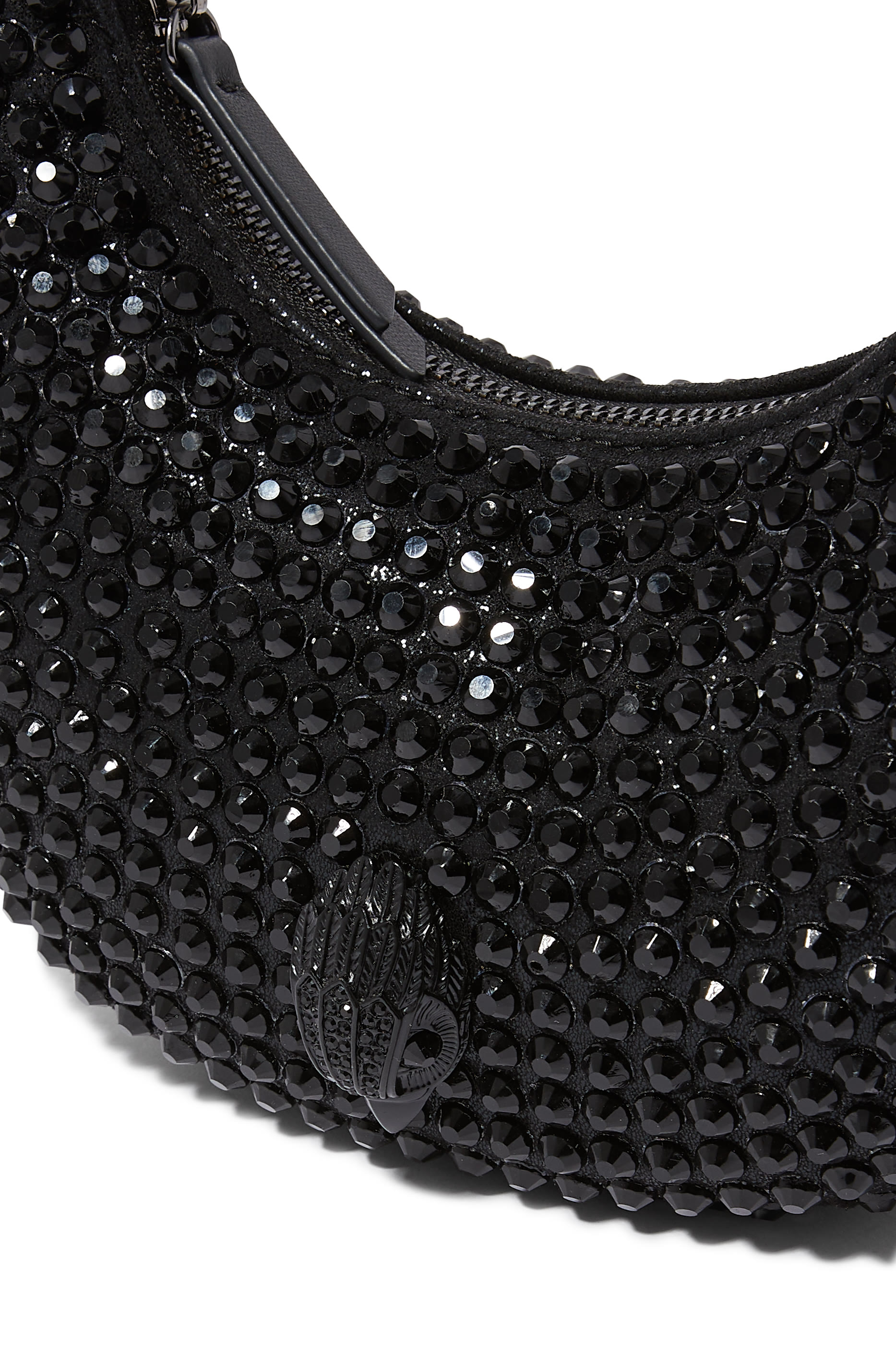 حقيبة أوكتافيا صغيرة بتصميم مقوس قماش