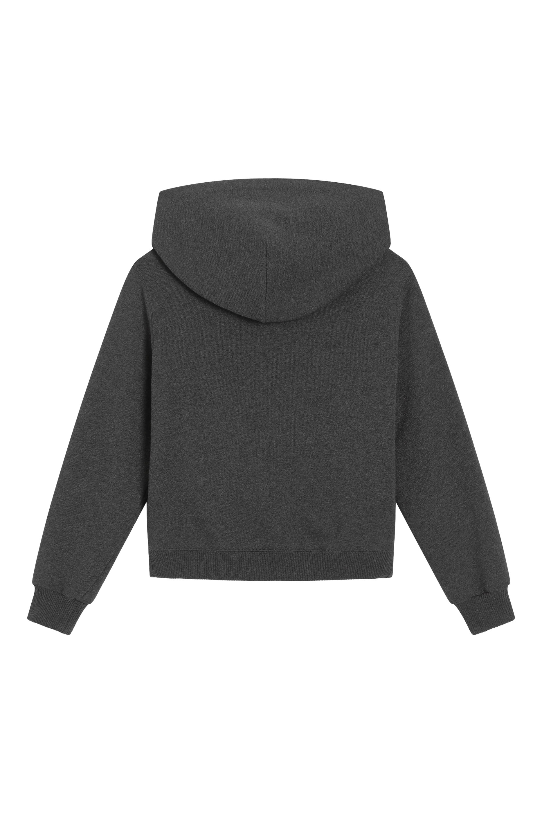 سويت شيرت بغطاء للرأس برقعة شعار الماركة هيرالدك للأطفال