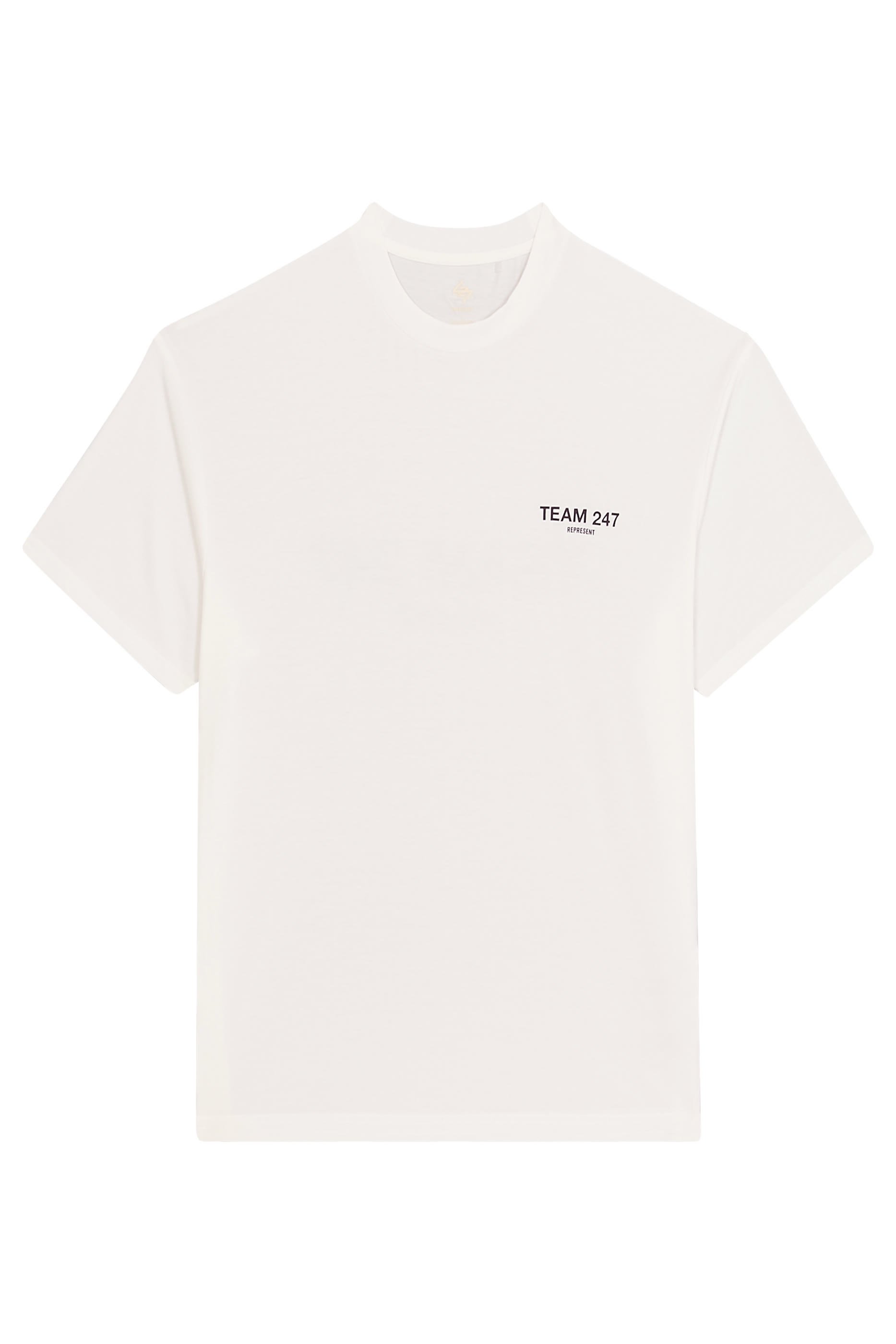 تيشيرت بقصة فضفاضة وشعار تيم 247