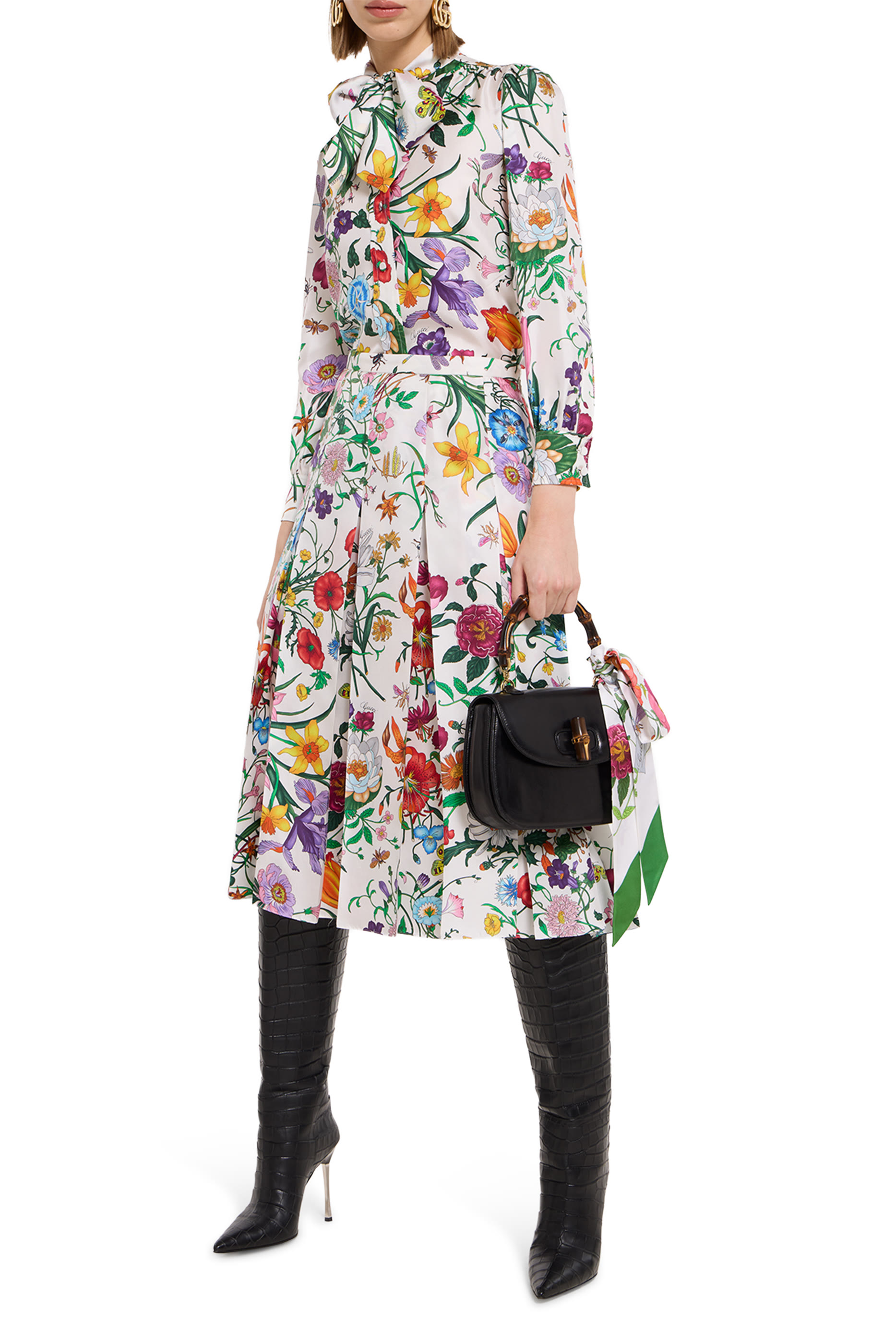 شريط حرير بطبعات