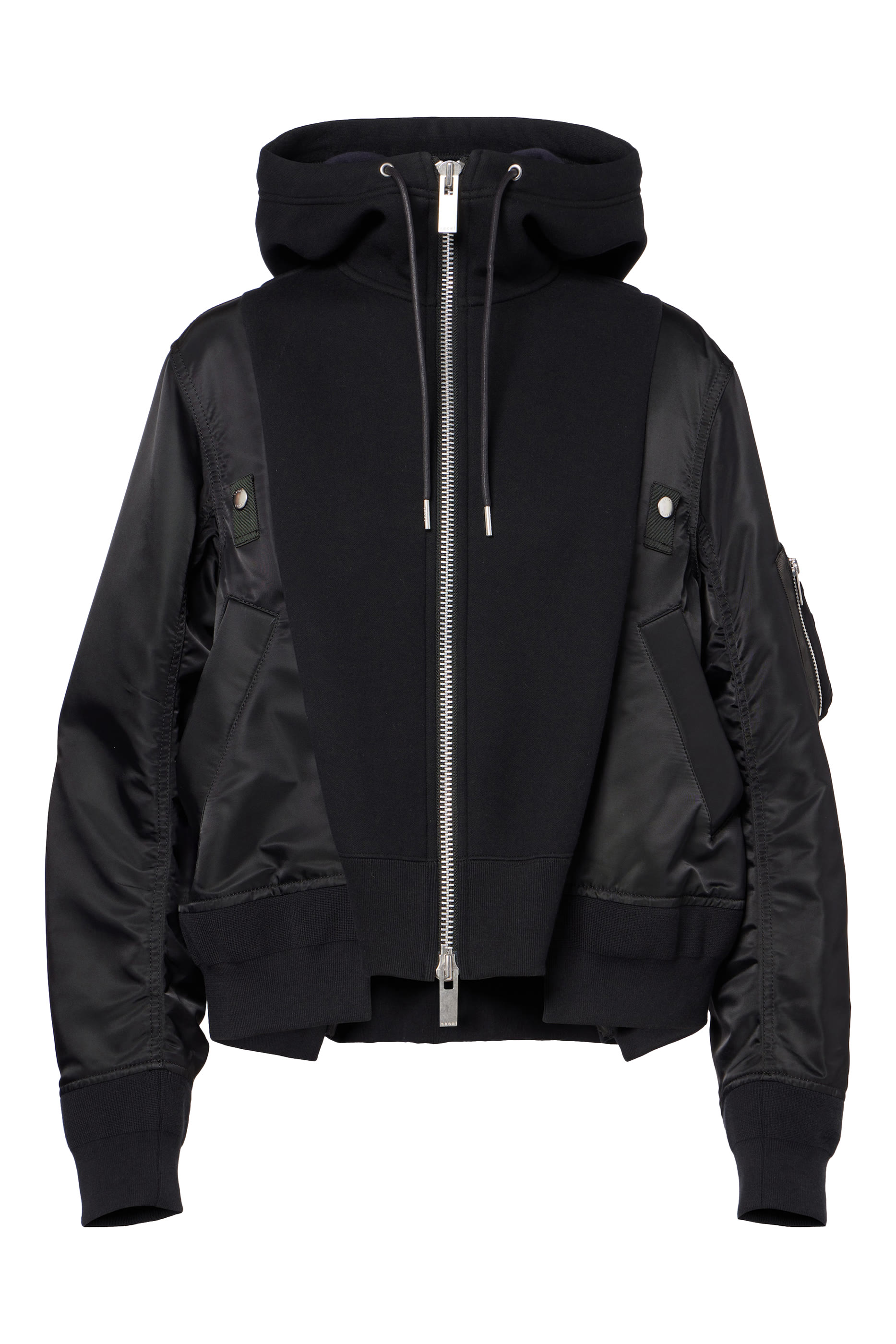 هودي سبونج سويت x نايلون تويل