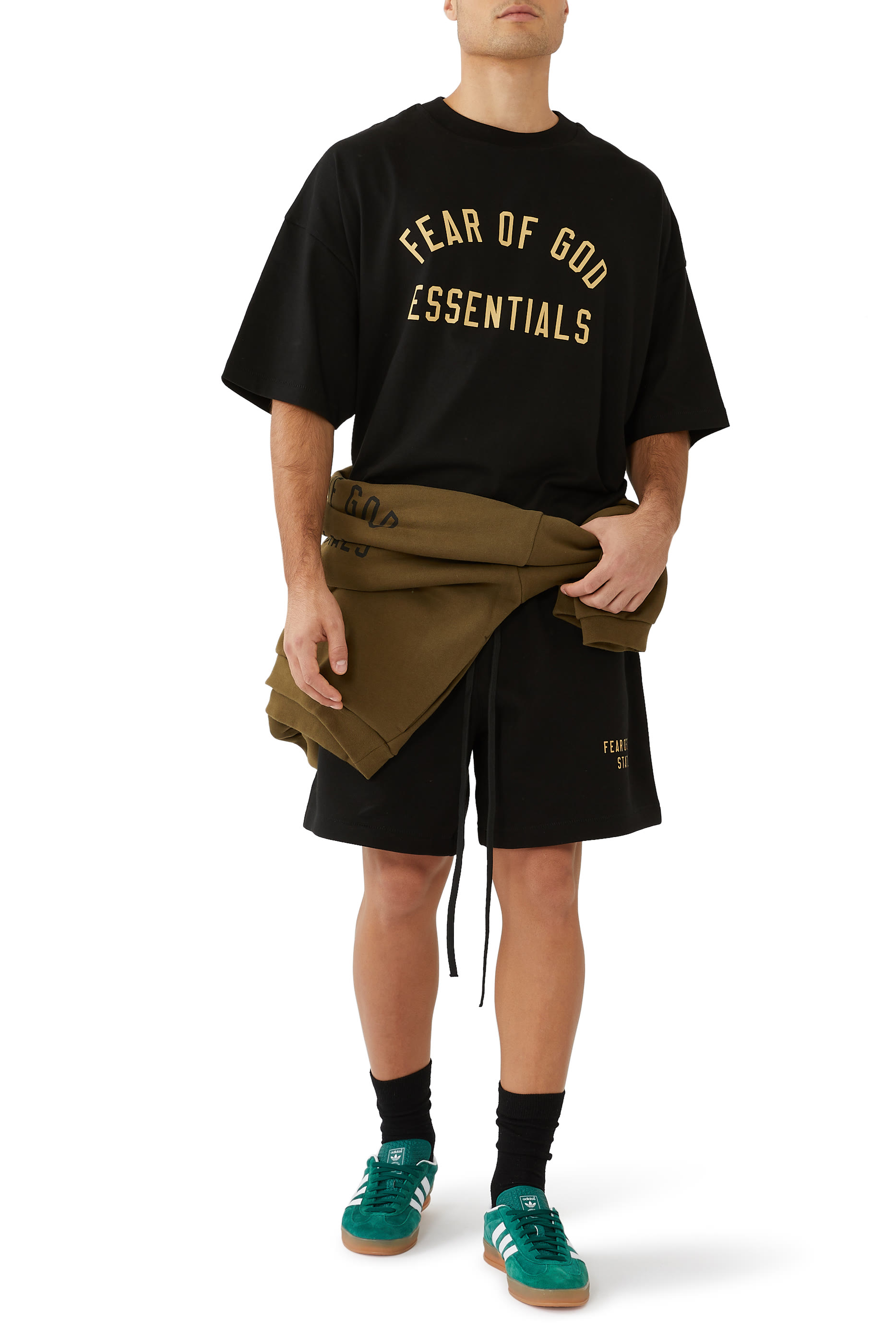 تيشيرت بياقة ضيقة جيرسيه