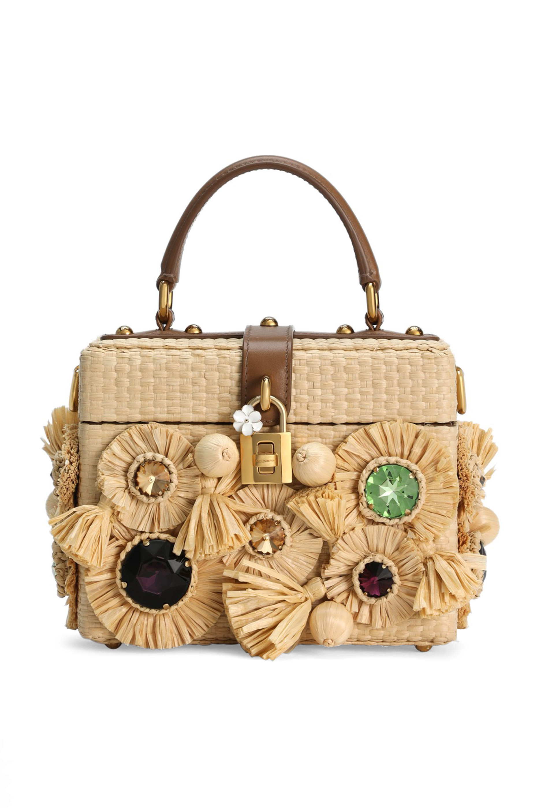 حقيبة يد دولتشي بوكس مزينة كروشيه