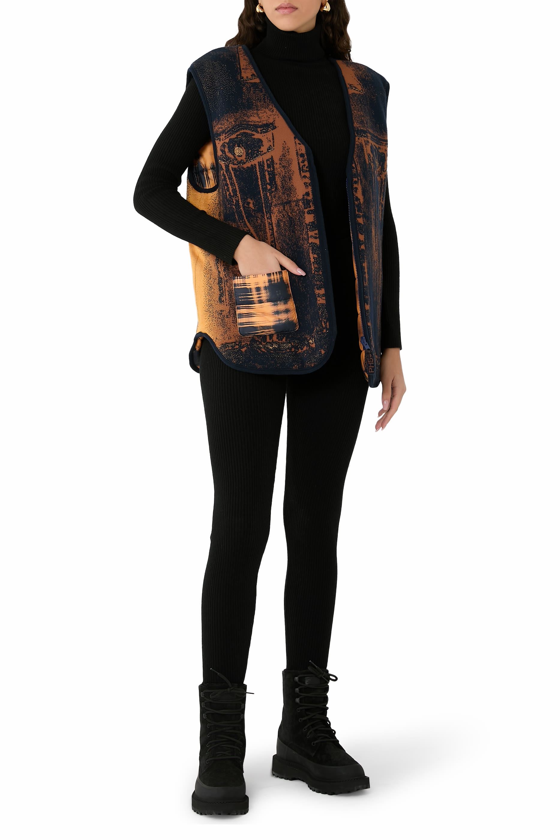  فيست أفريل بتصميم مبطن بوجهين 