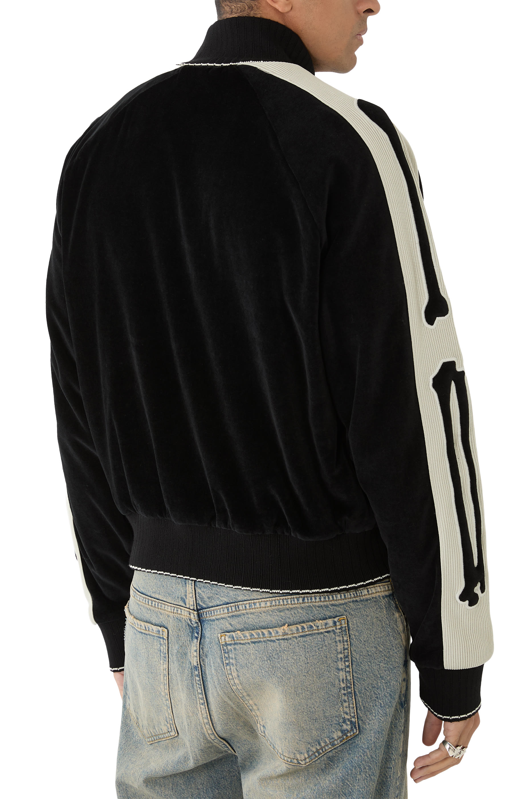  جاكيت رياضي برقع هيكل عضمي