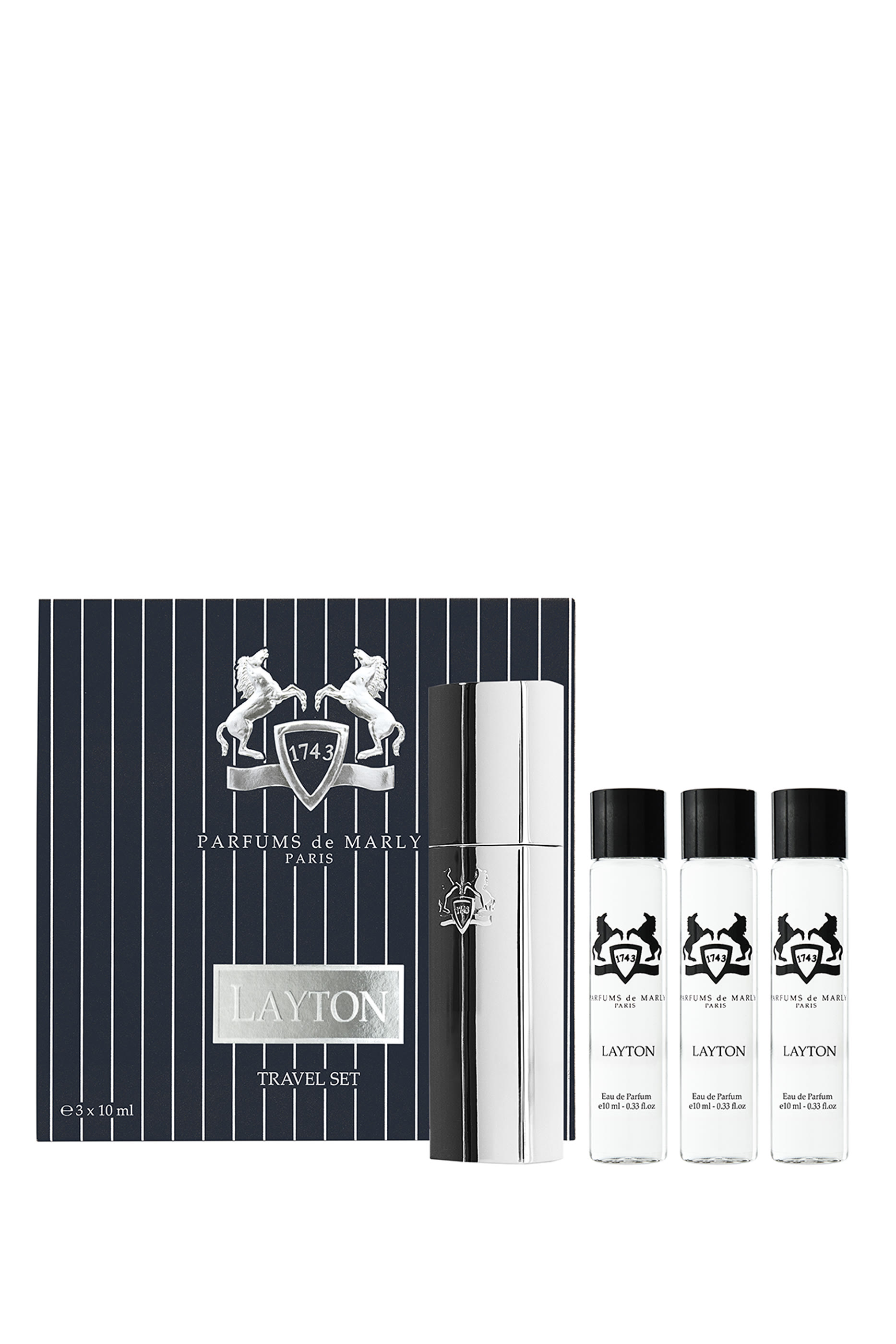 مجموعة لايتون بحجم مناسب للسفر، 3 × 10 ملل