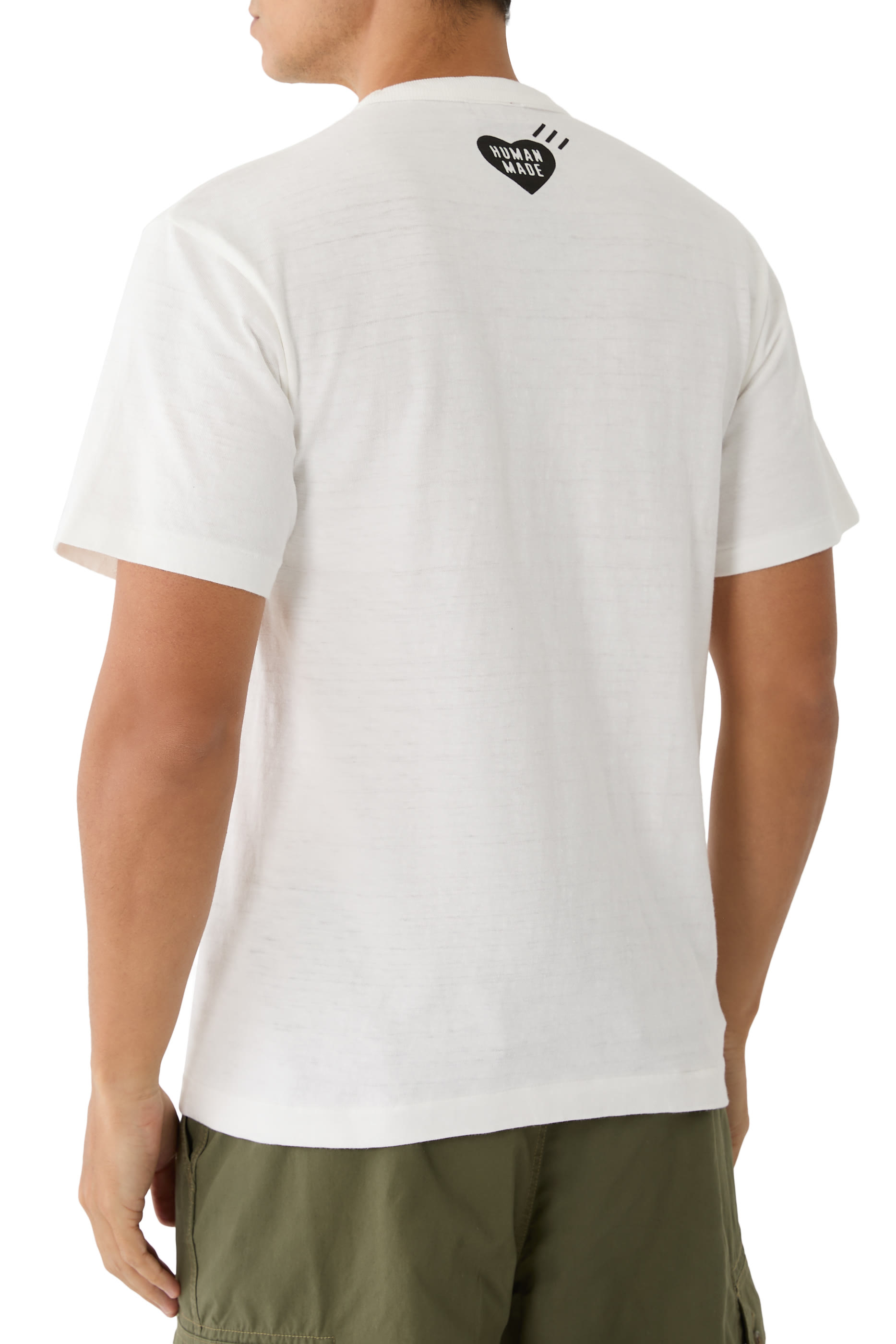 تيشيرت بطبعة شعار الماركة غرافيكية