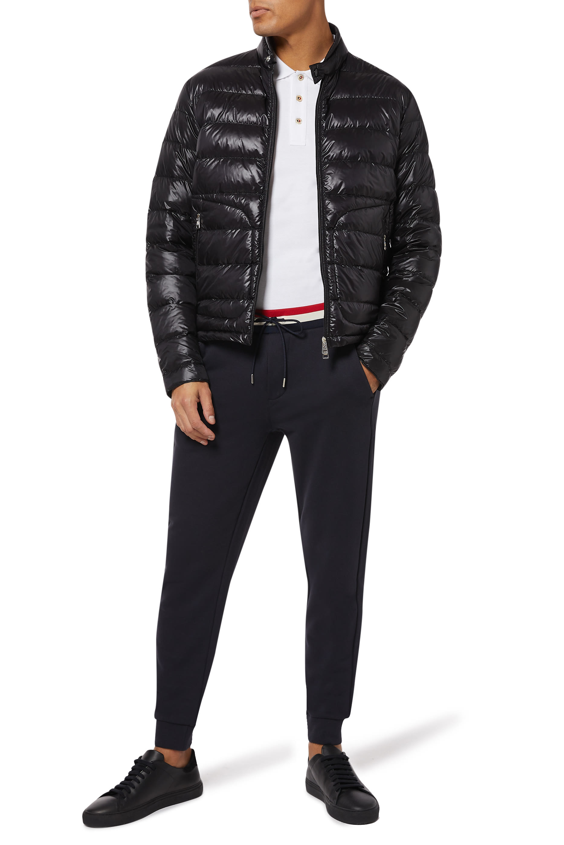 جاكيت أكورس سادة مبطن بالزغب