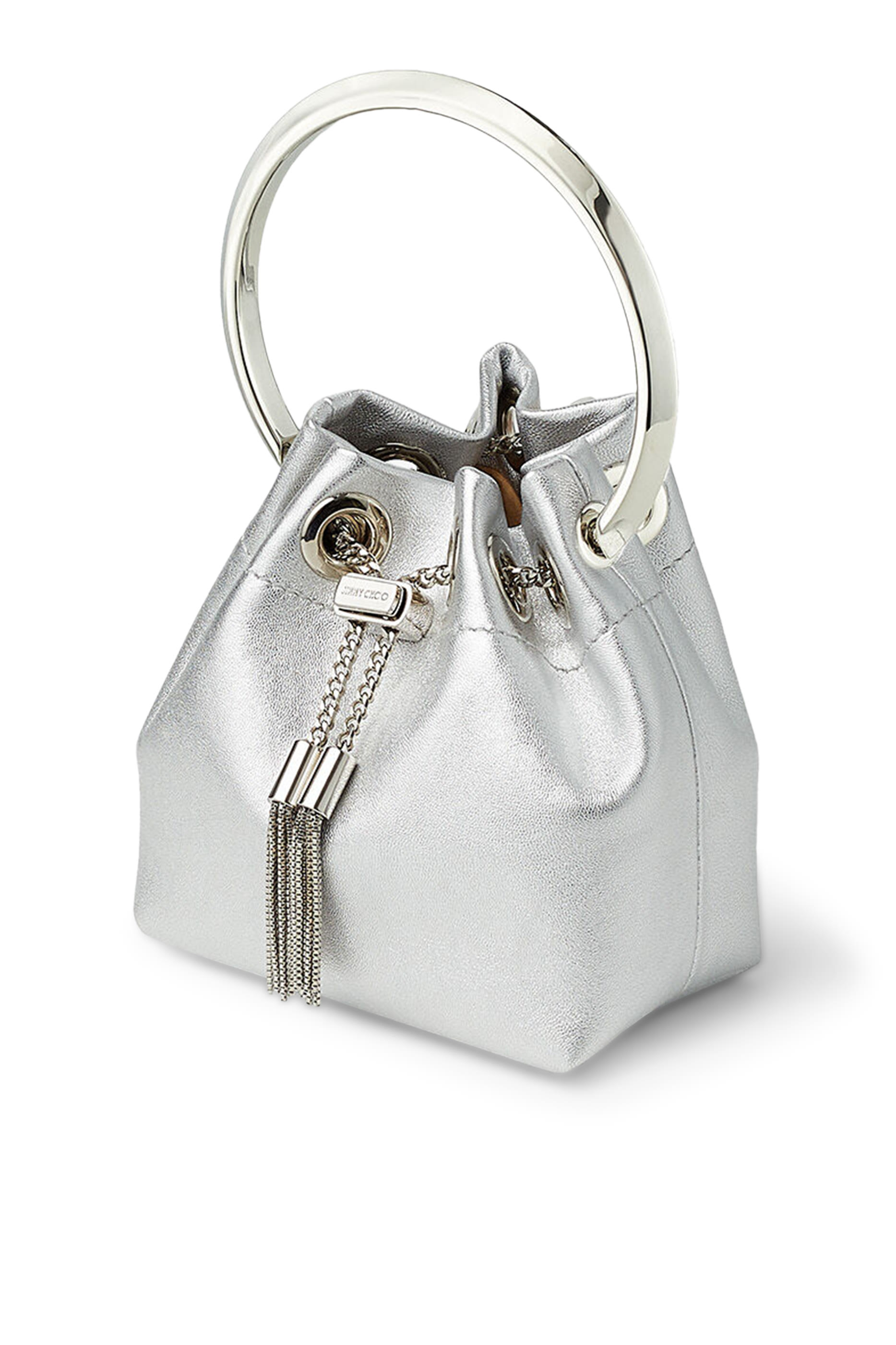 حقيبة بون بون صغيرة جلد نابا