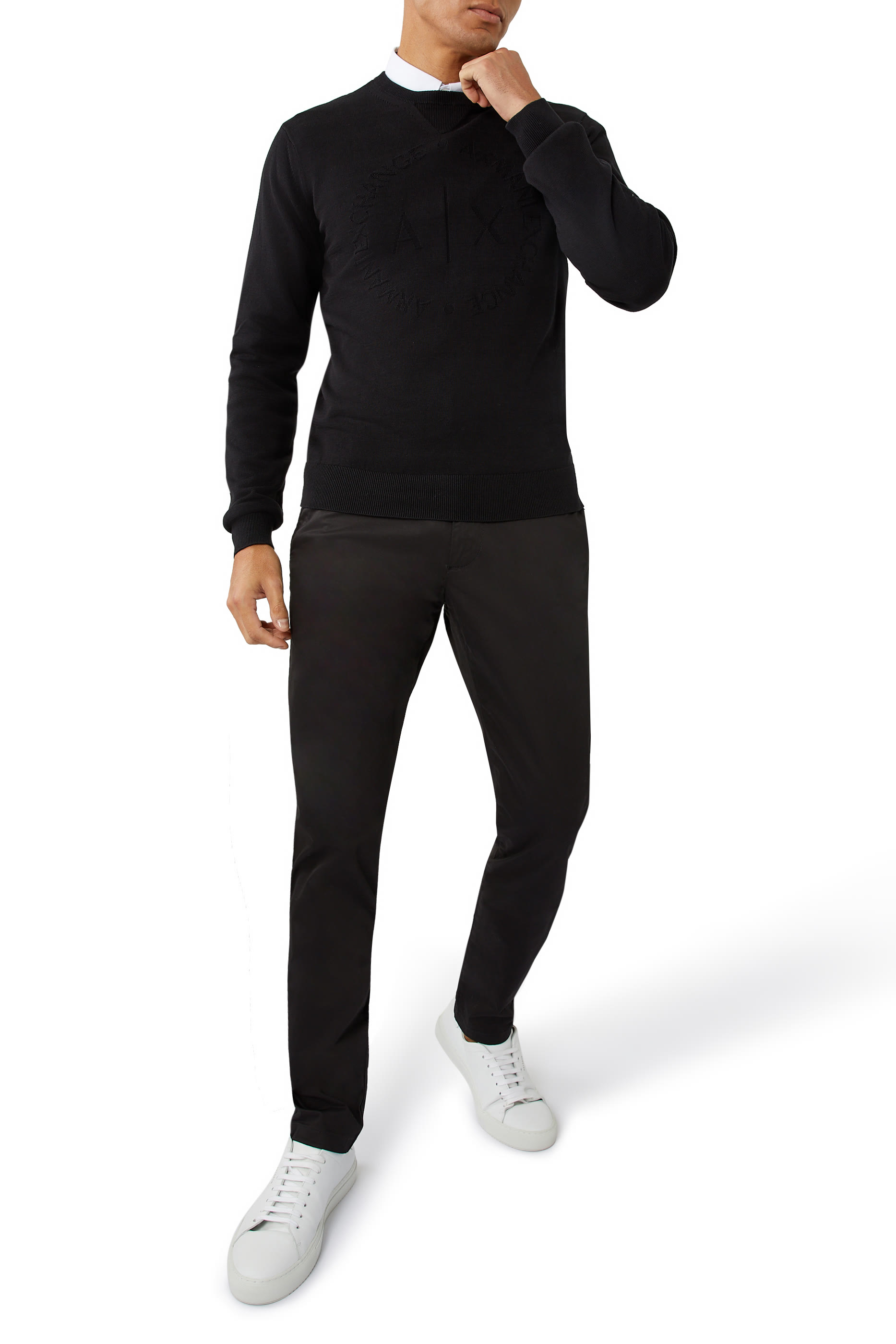 كنزة بتصميم سترة من التشكيلة الأساسية